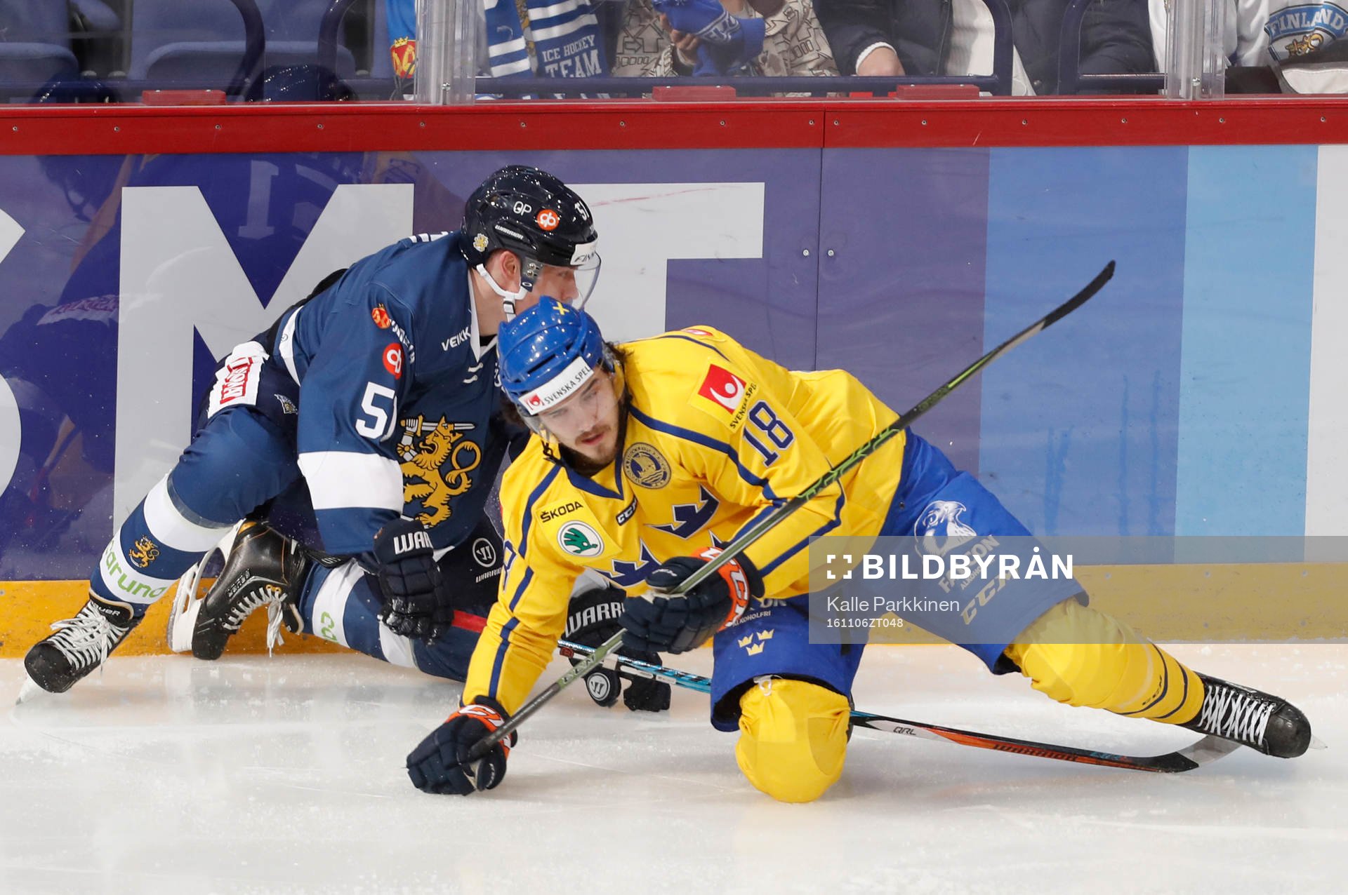 Finland¥s Tomi Sallinen and Sweden¥s Dennis Everberg