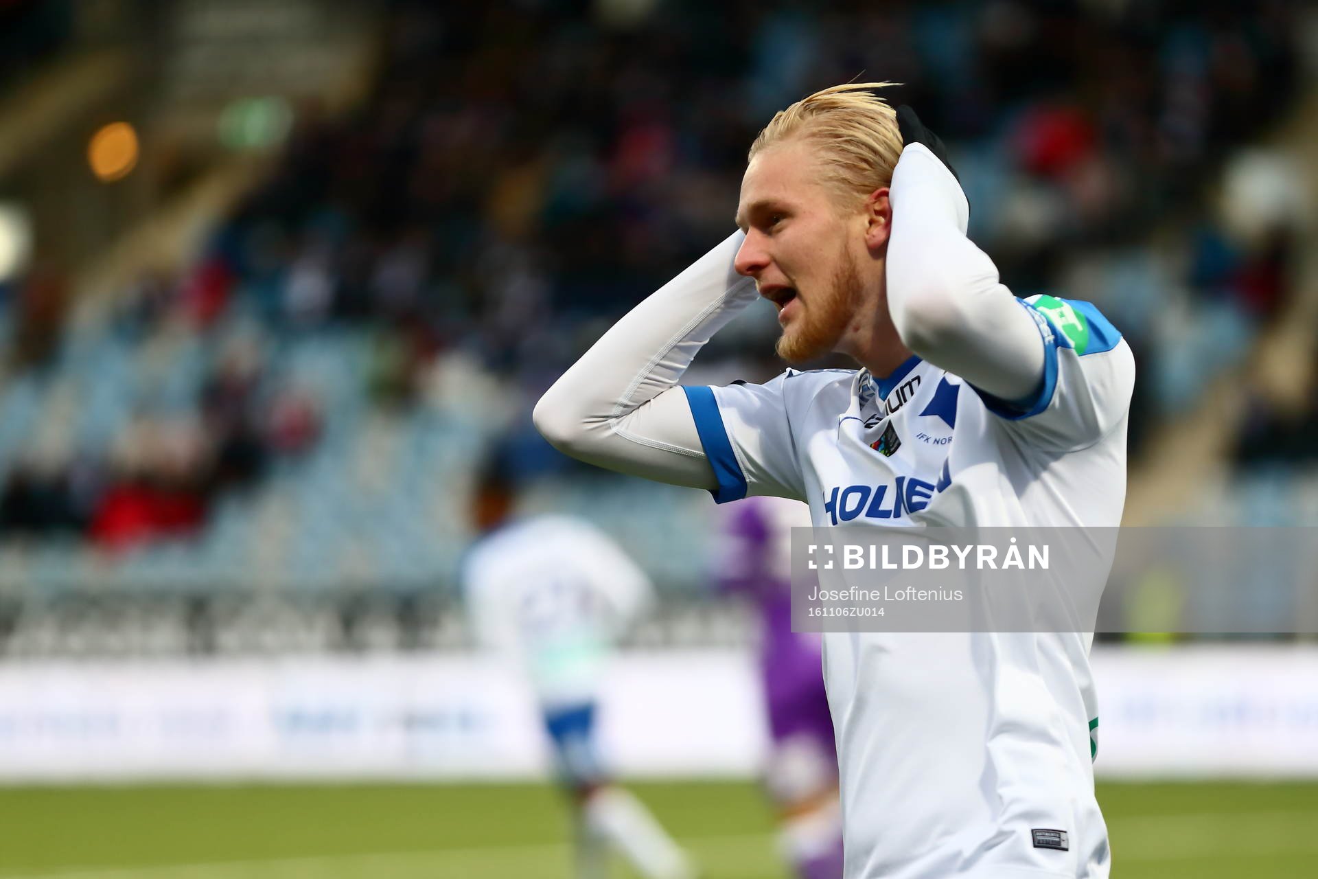 Norrköpings Karl Holmberg reagerar