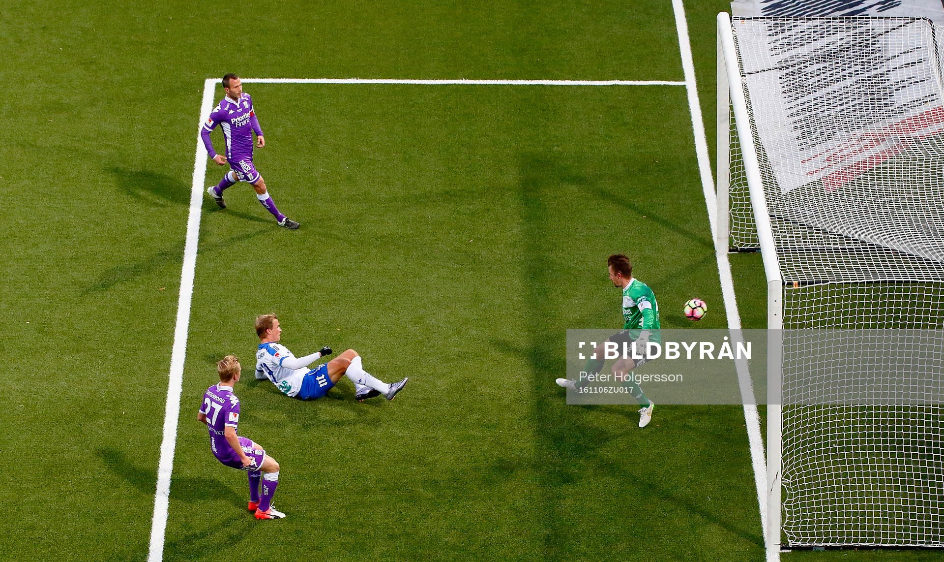 Mål 1-1 av Norrköpings Sebastian Andersson