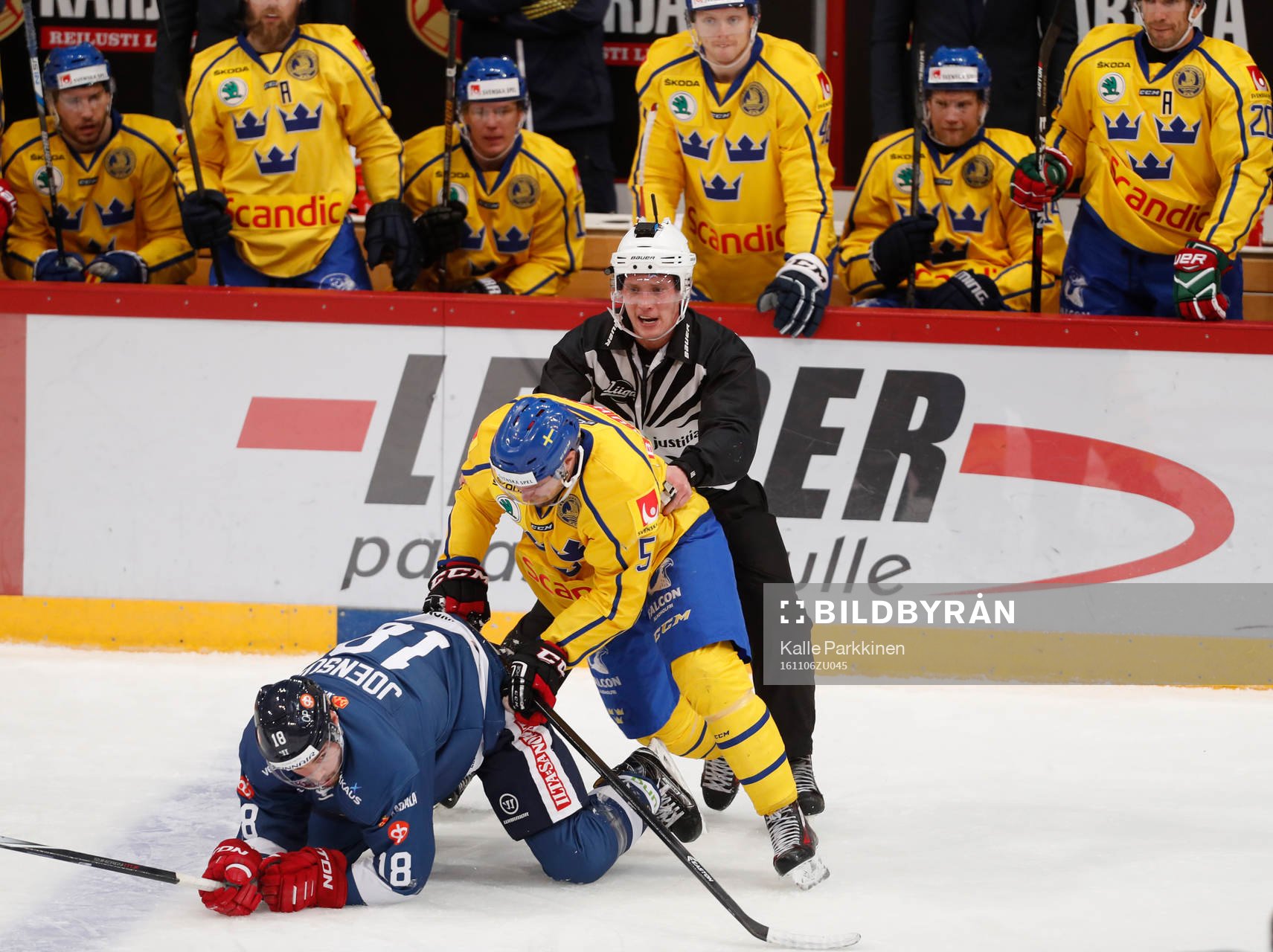 Finland¥s Jesse Joensuu and Sweden¥s Jonas Ahnelöv