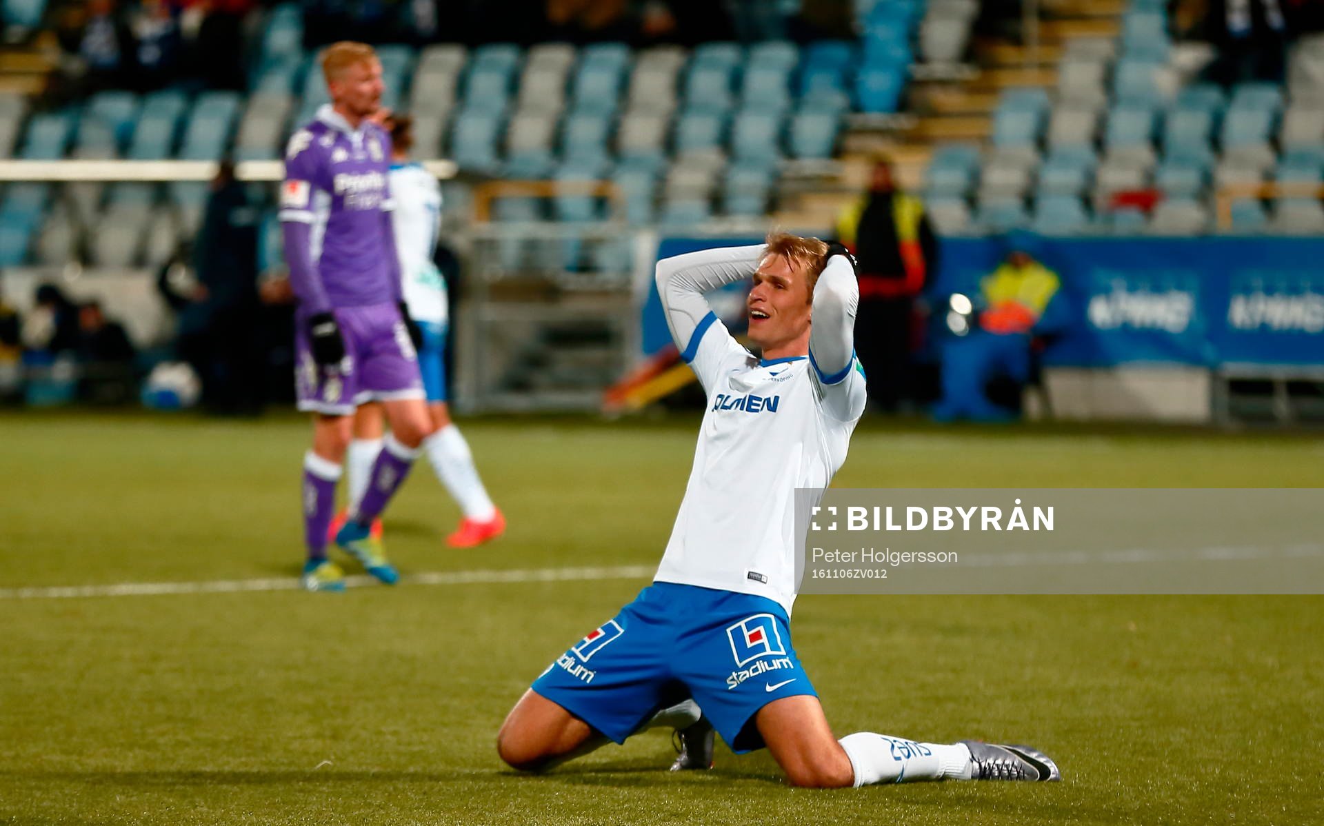 Norrköpings Sebastian Andersson deppar