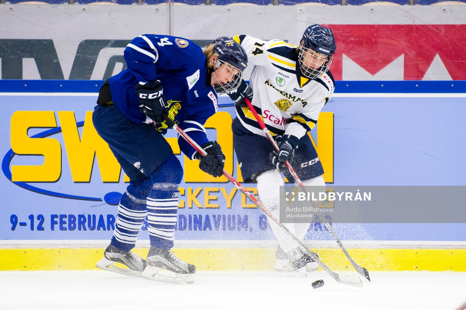 Göteborgs Liam Svensson och Ångermanlands Axel Ernst