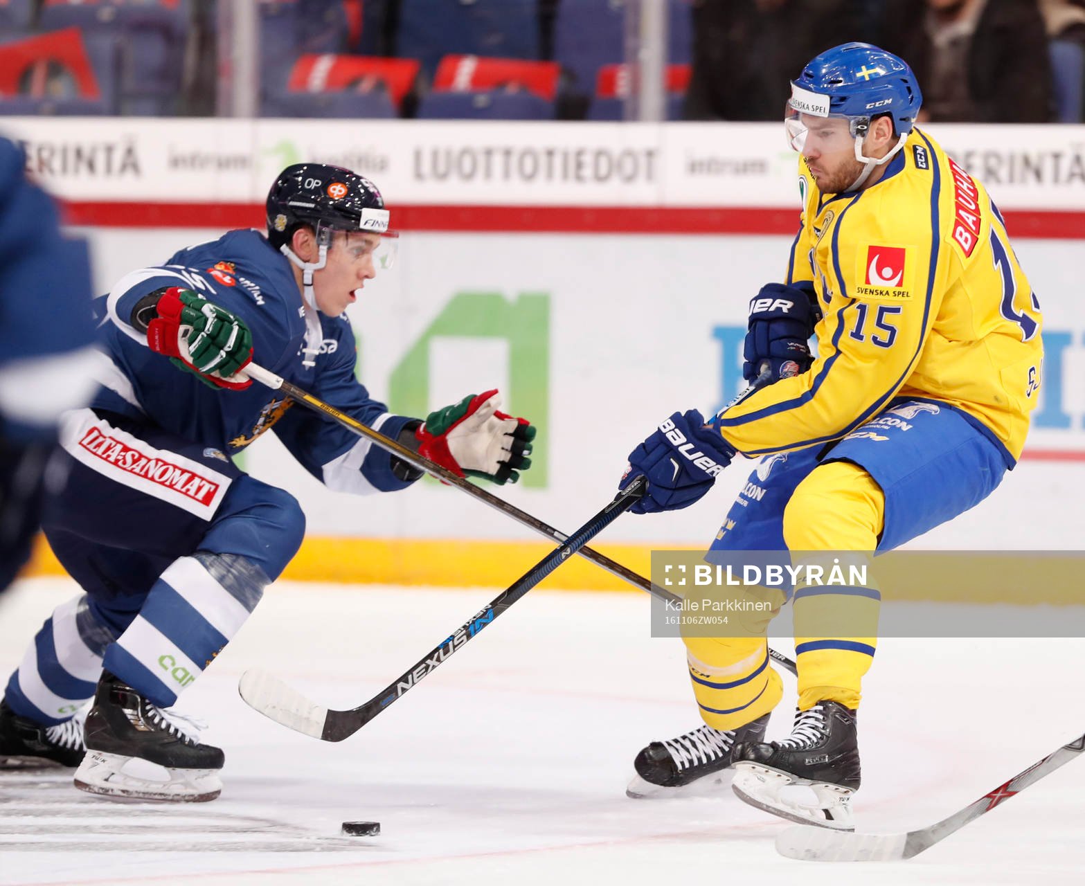 Finland¥s Atte Ohtamaa and Sweden¥s Mattias Sjögren