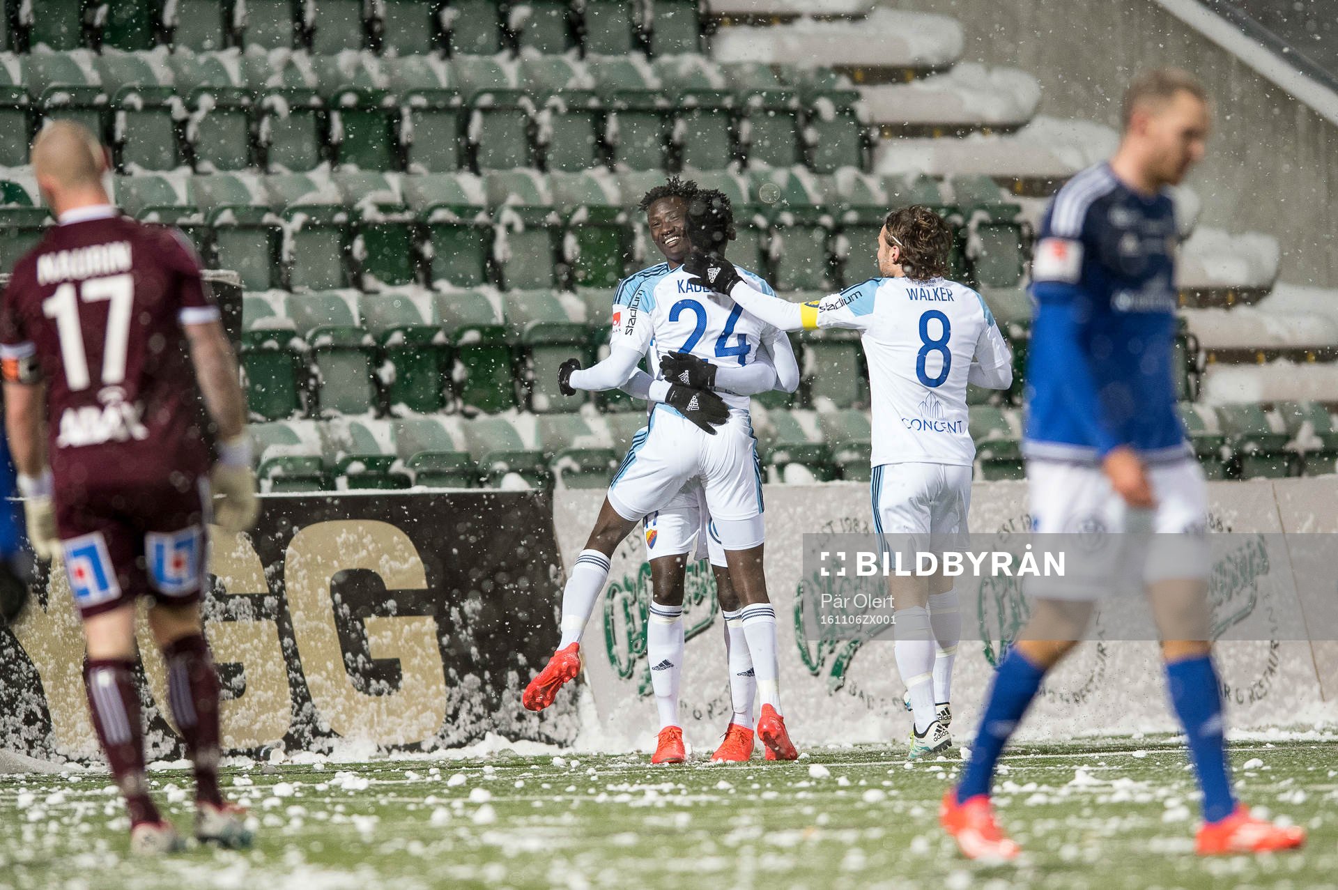 Djurgårdens Philana Tinotenda Kadewere jublar