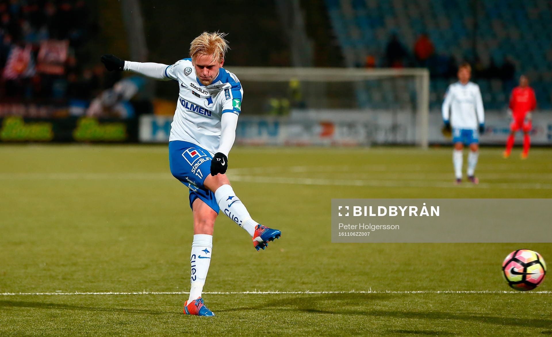 Skott av Norrköpings Karl Holmberg
