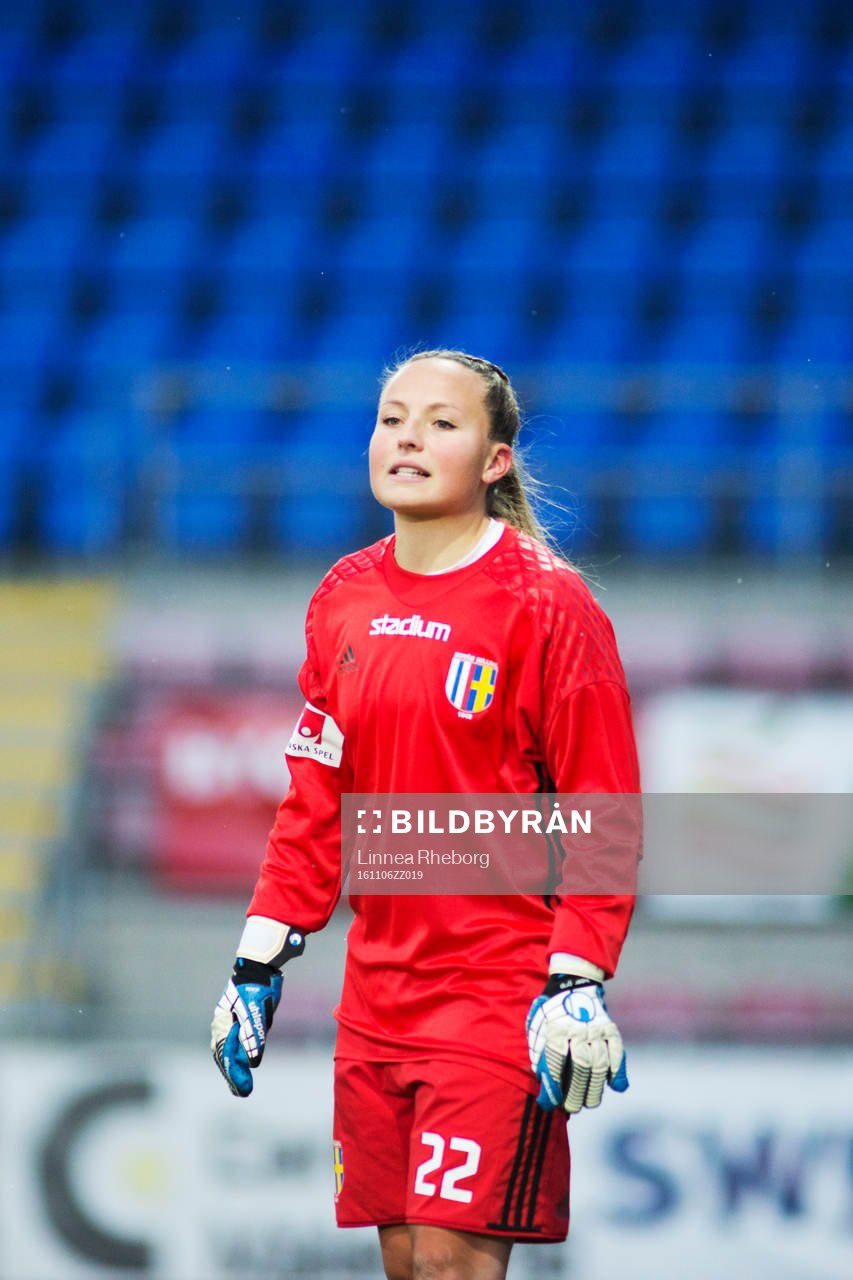 Hovås Billdals målvakt Alexandra Silow