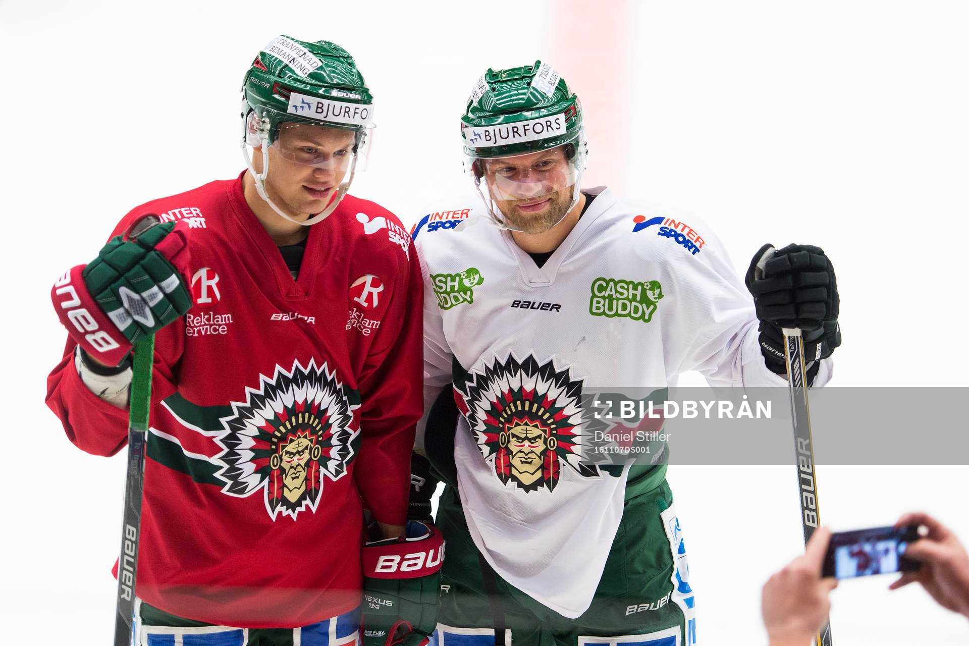 Jacob Larsson och Sean Bergenheim