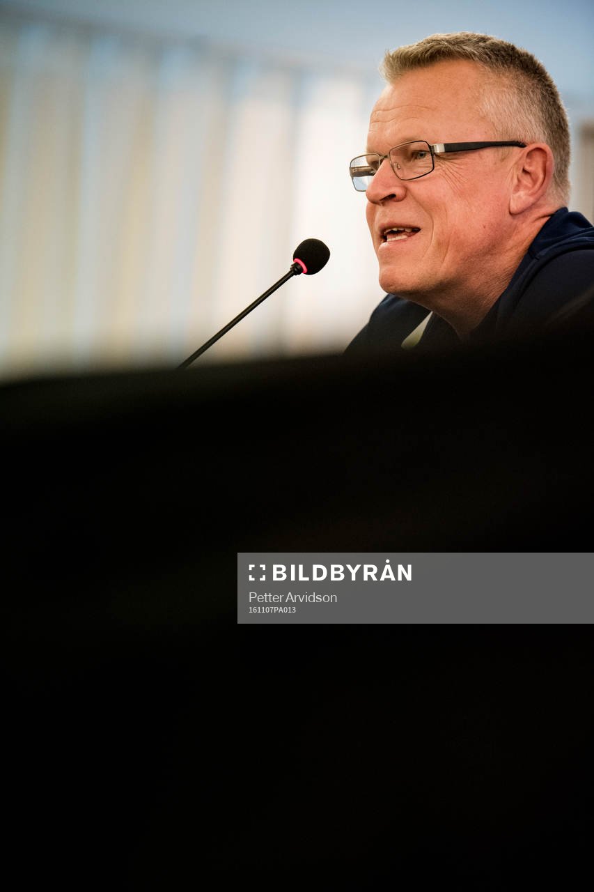 Sveriges förbundskapten Janne Andersson