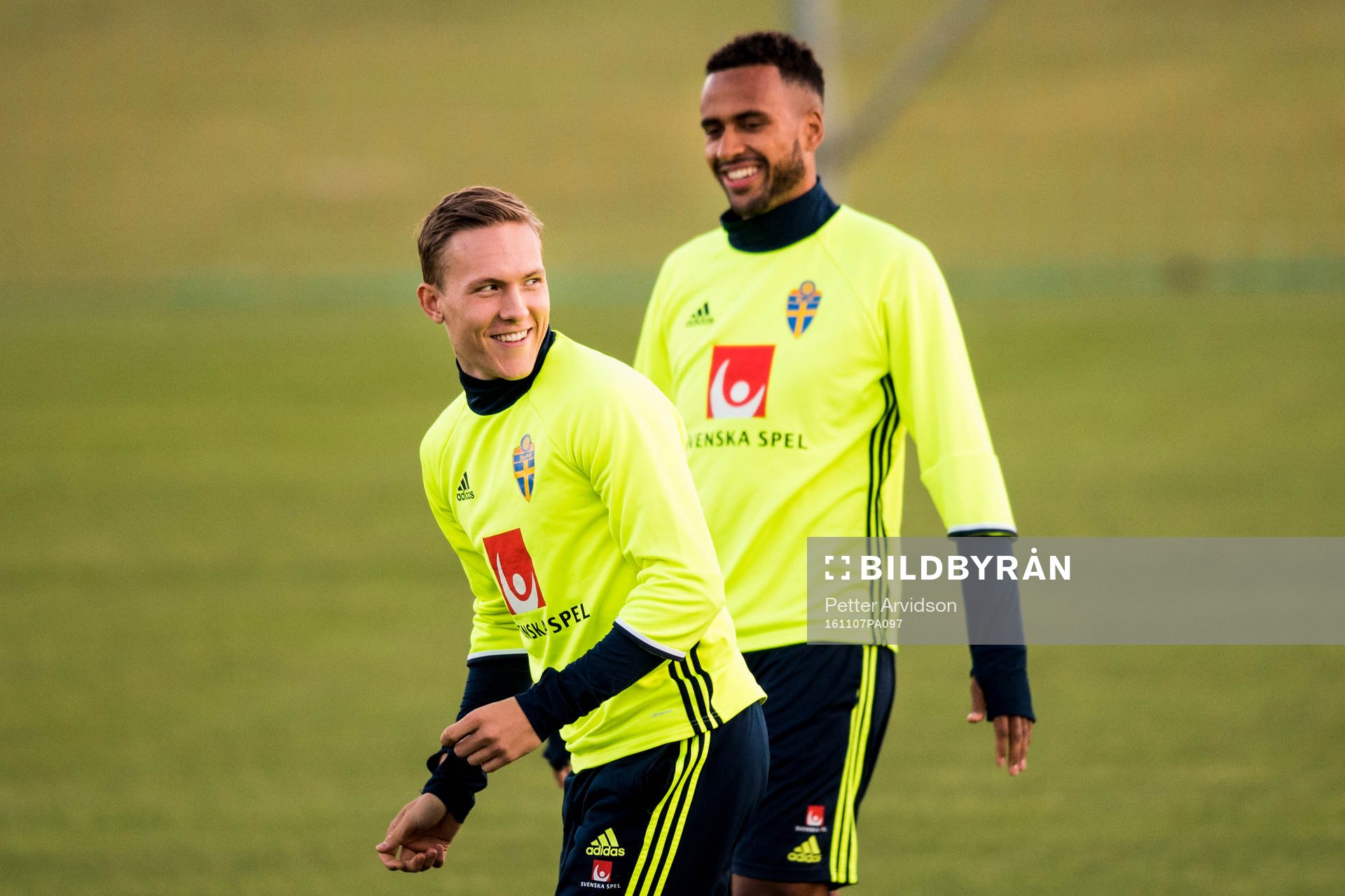 Ludwig Augustinsson och Isaac Kiese Thelin