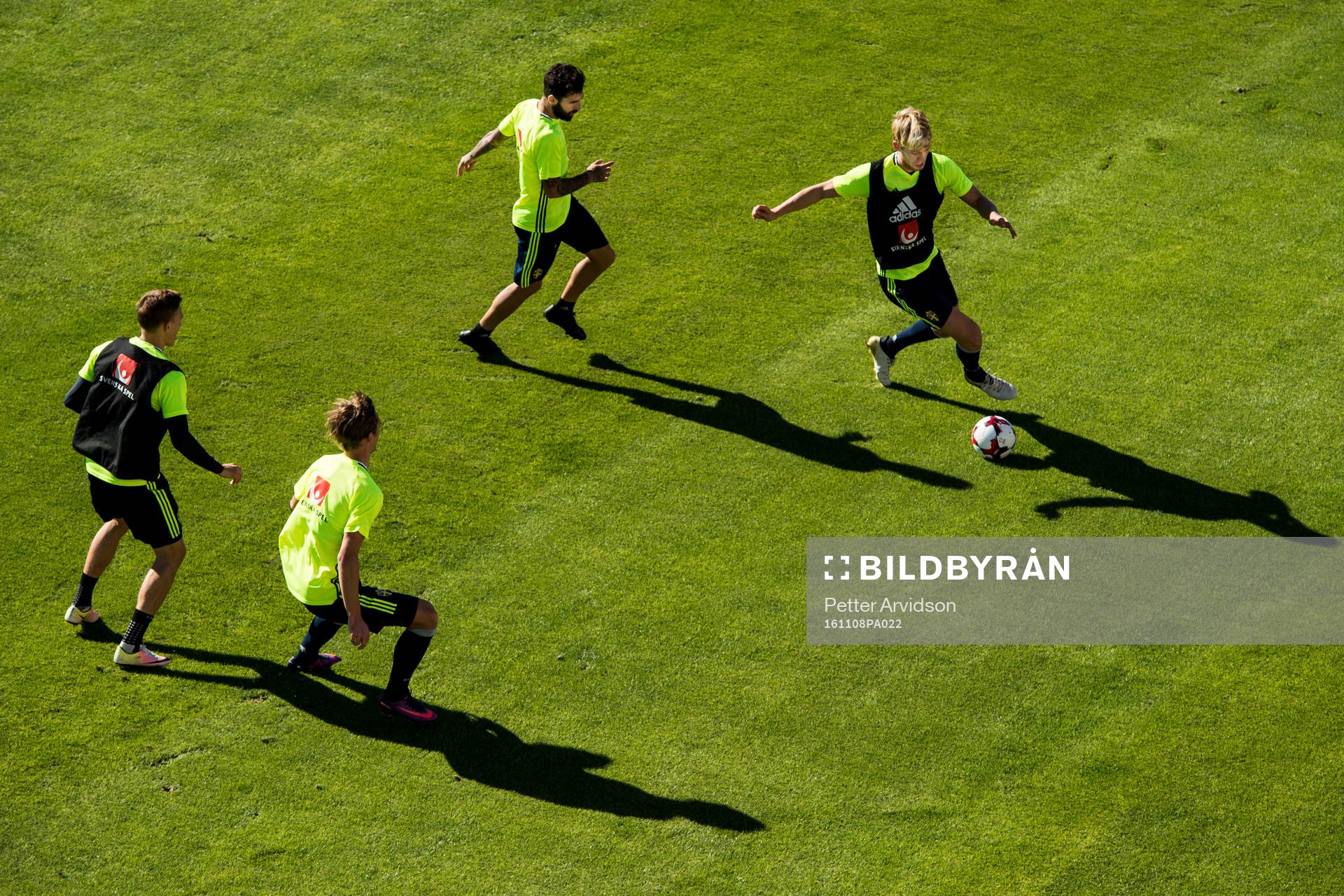 Jimmy Durmaz, Filip Helander, Albin Ekdal och Christoffer