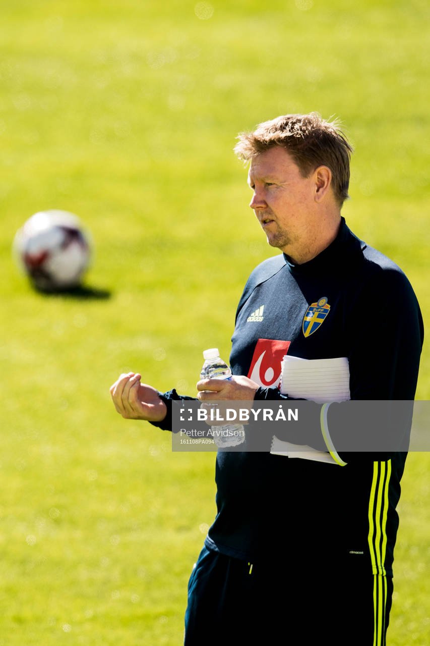 Assisterande förbundskapten Peter Wettergren