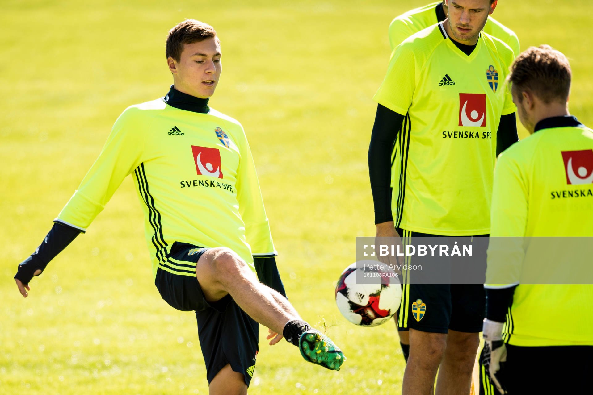 Victor Nilsson Lindelöf och Andreas Granqvist