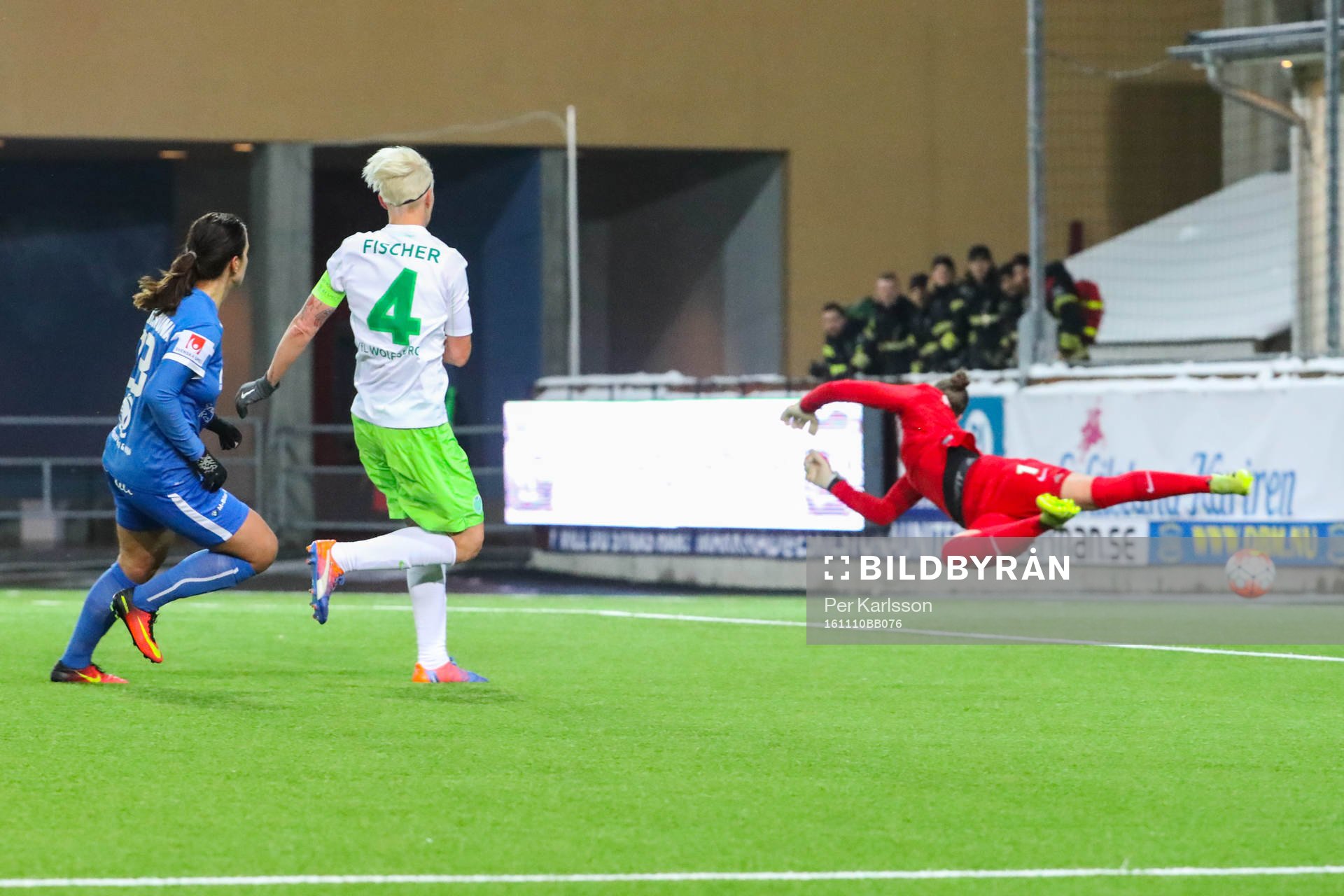 Eskilstuna Uniteds Marija Banusic gör 1-2