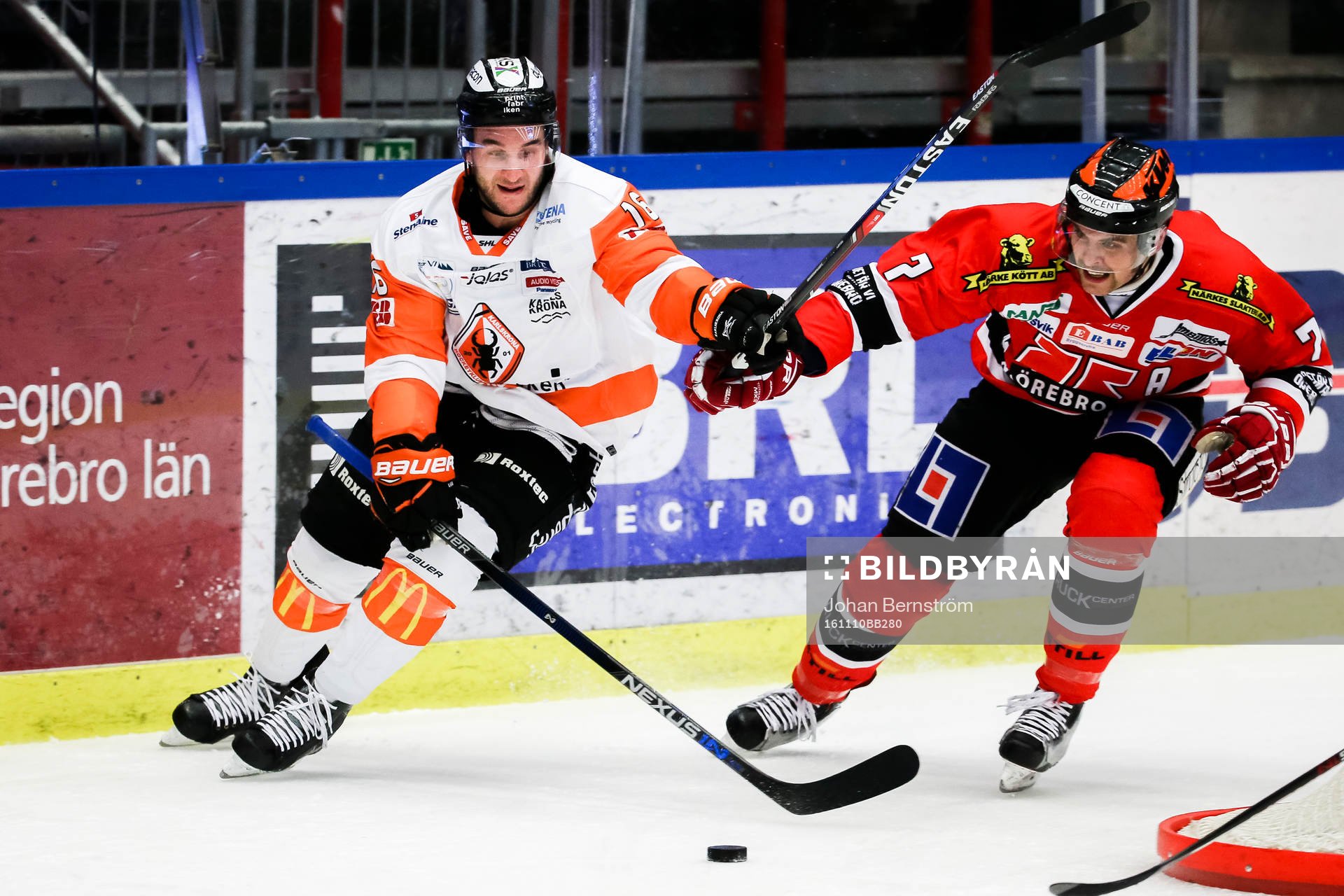 Karlskronas John Henrion och Örebros Alexander Hellström