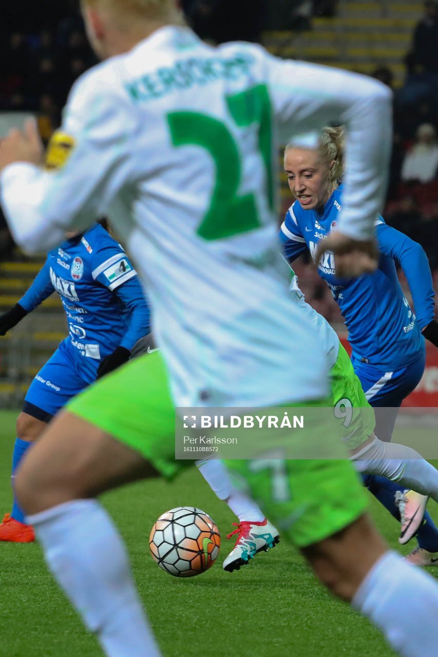 Eskilstuna Uniteds Petra Andersson