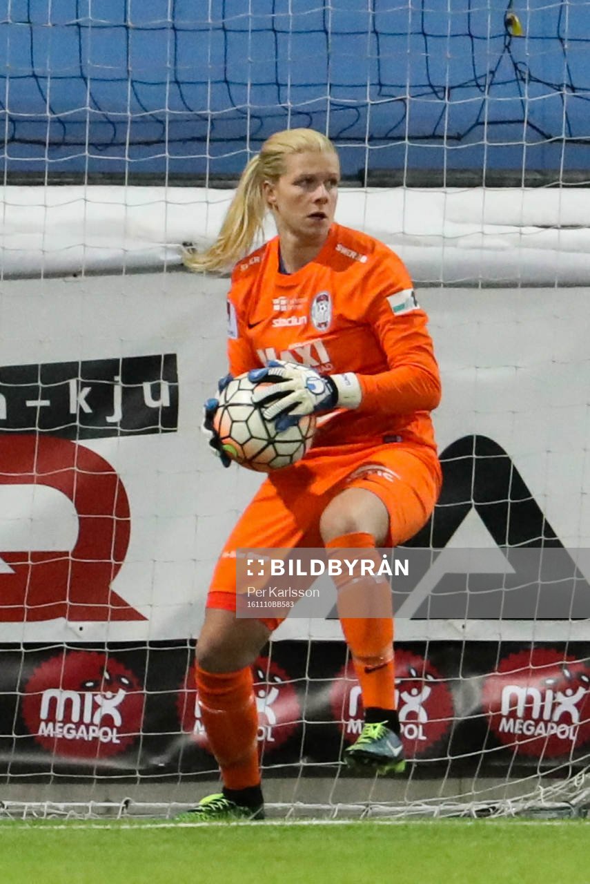 Eskilstuna Uniteds Målvakt Emelie Lundberg