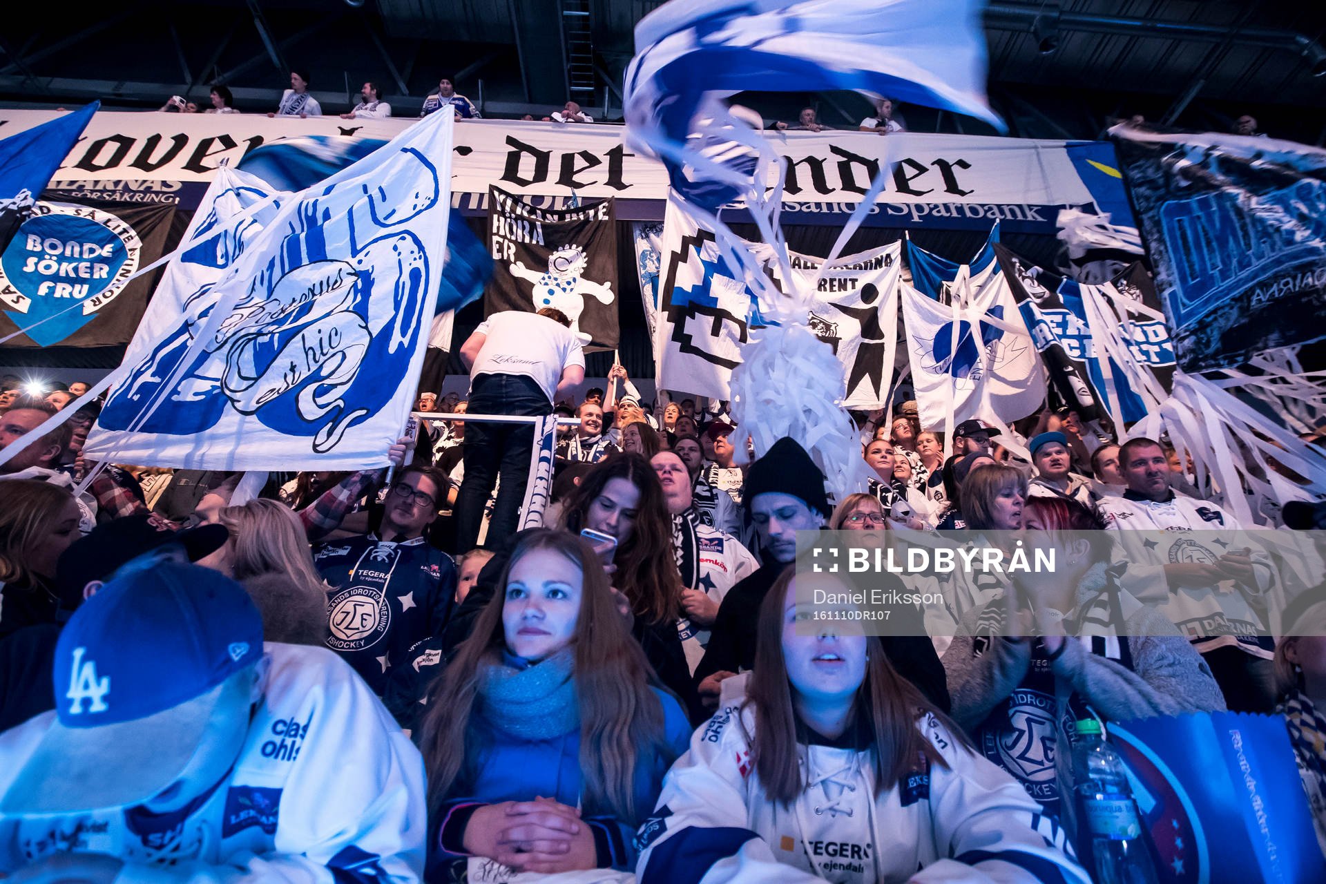 Leksand superstars  i ishockeymatchen i SHL mellan Leksand
