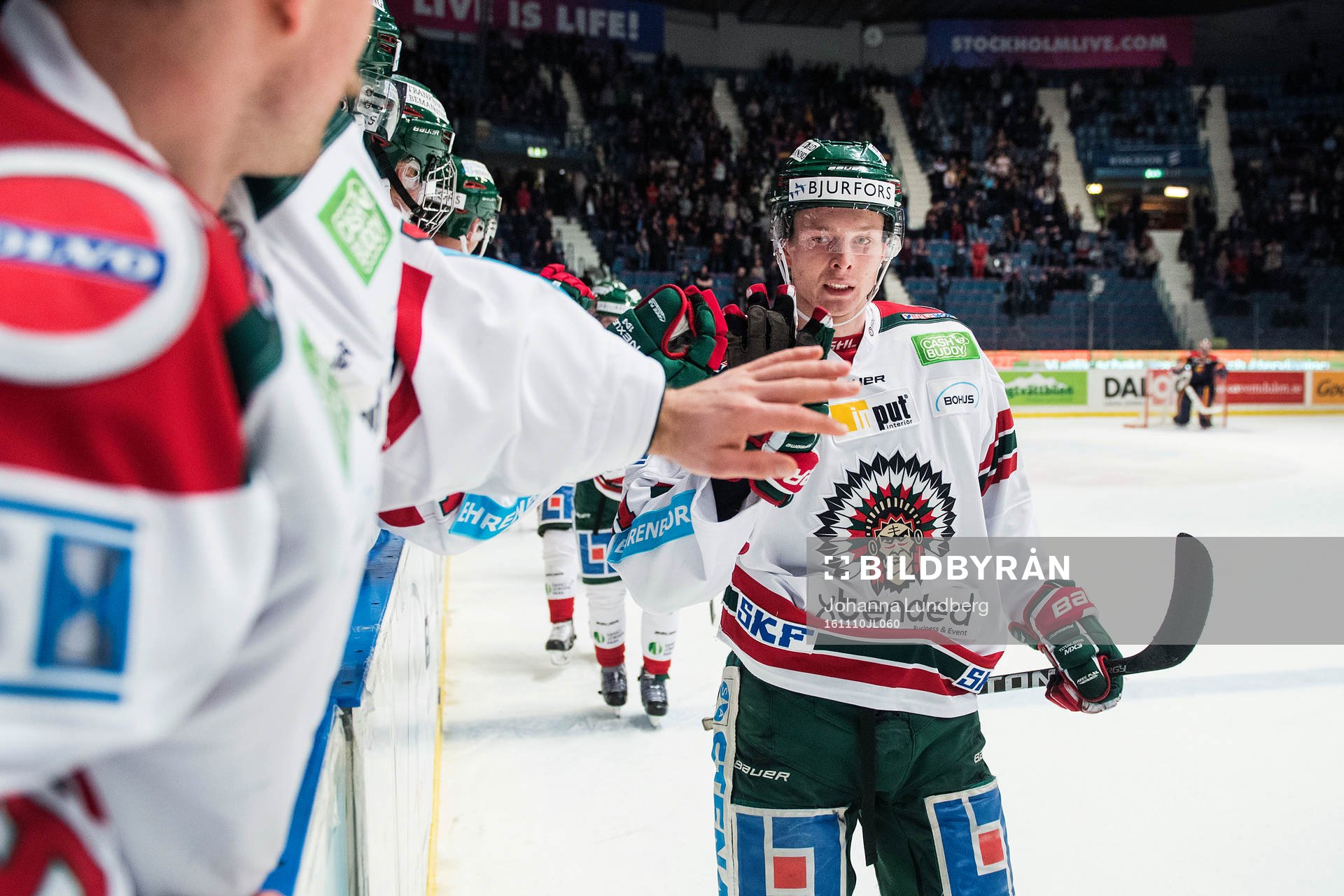Frölundas Christoffer Ehn jublar