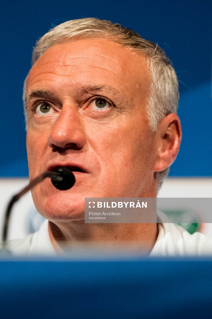 Frankrikes förbundskapten Didier Deschamps