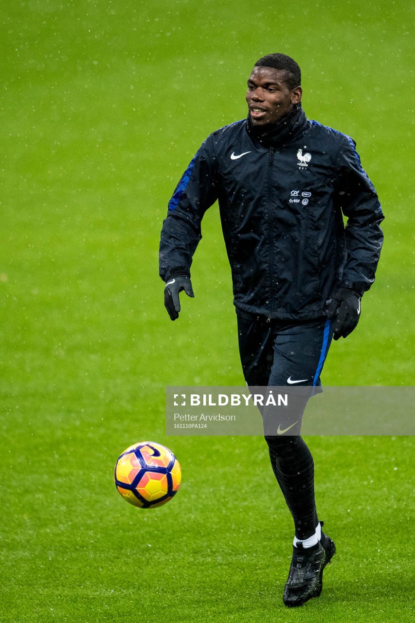 Frankrikes Paul Pogba