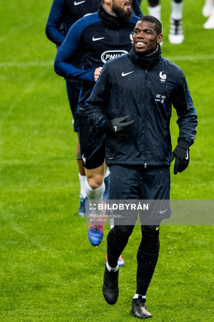 Frankrikes Paul Pogba