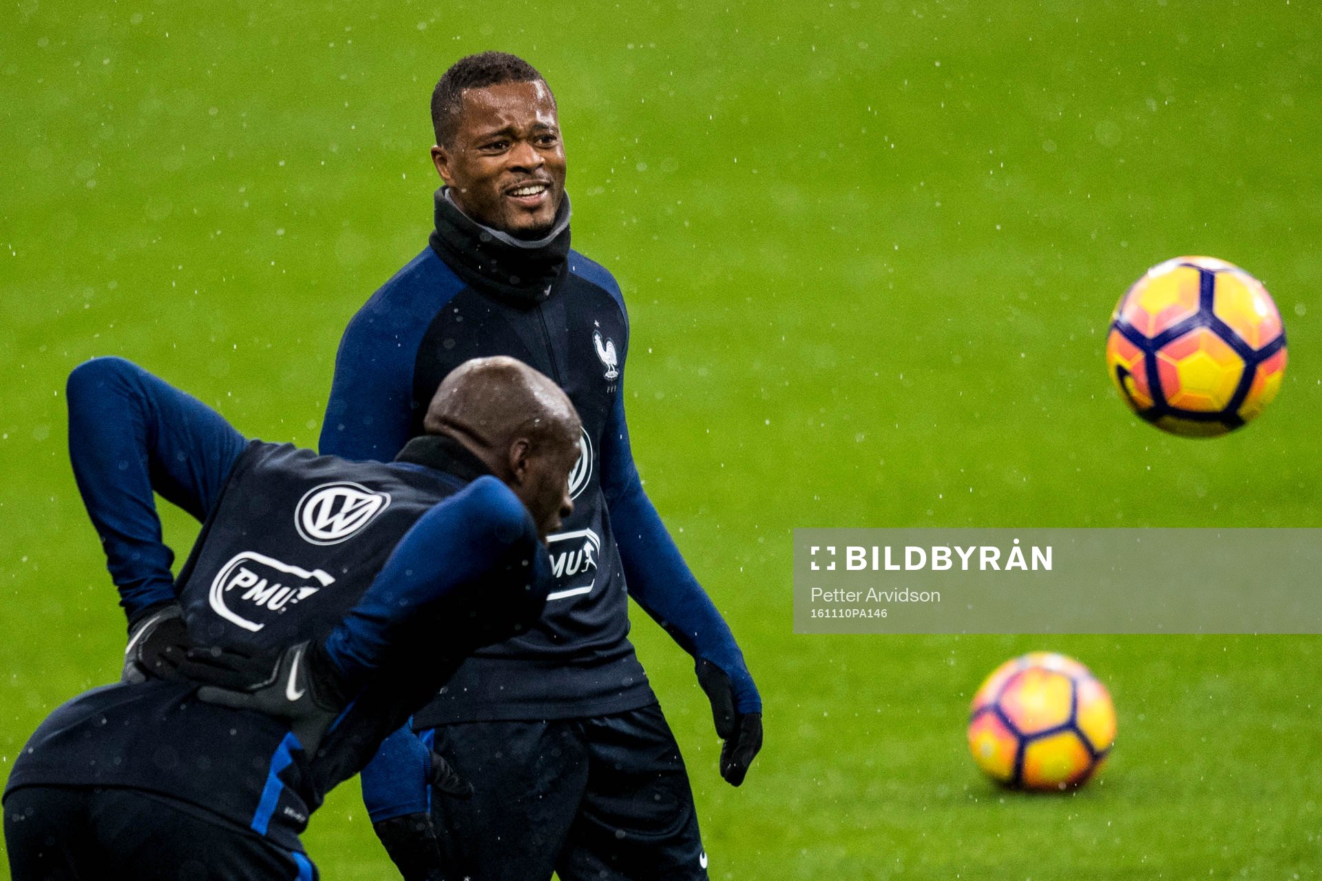 Frankrikes Patrice Evra