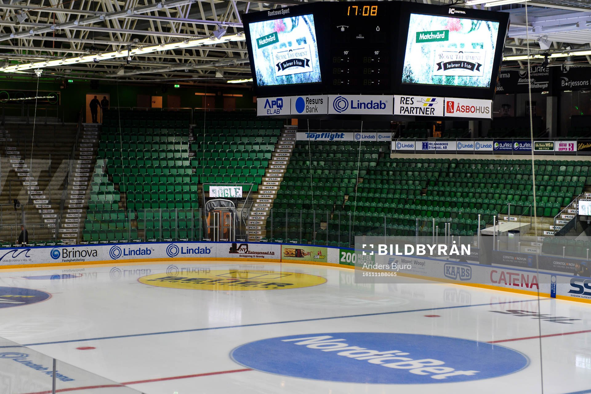 Interiör Lindab Arena