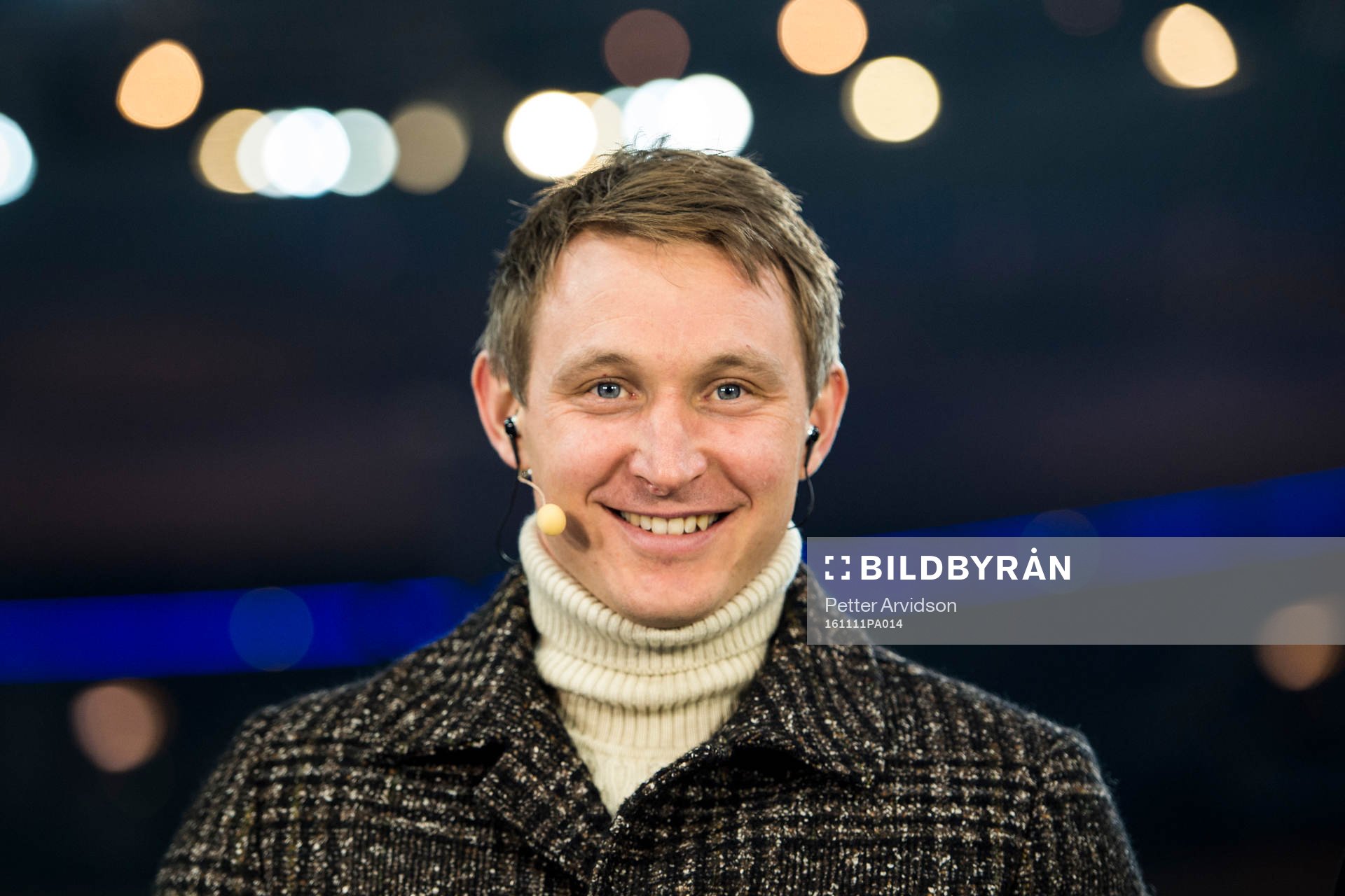 Eurosports studio Kim Källström