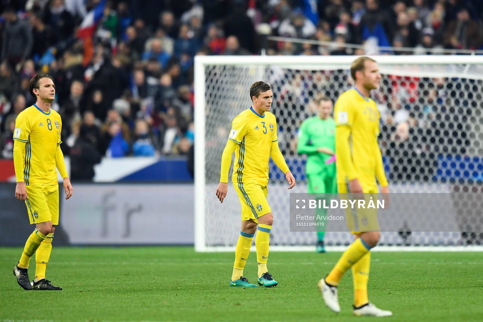 Sveriges Albin Ekdal, Victor Nilsson Lindelöf och Ola