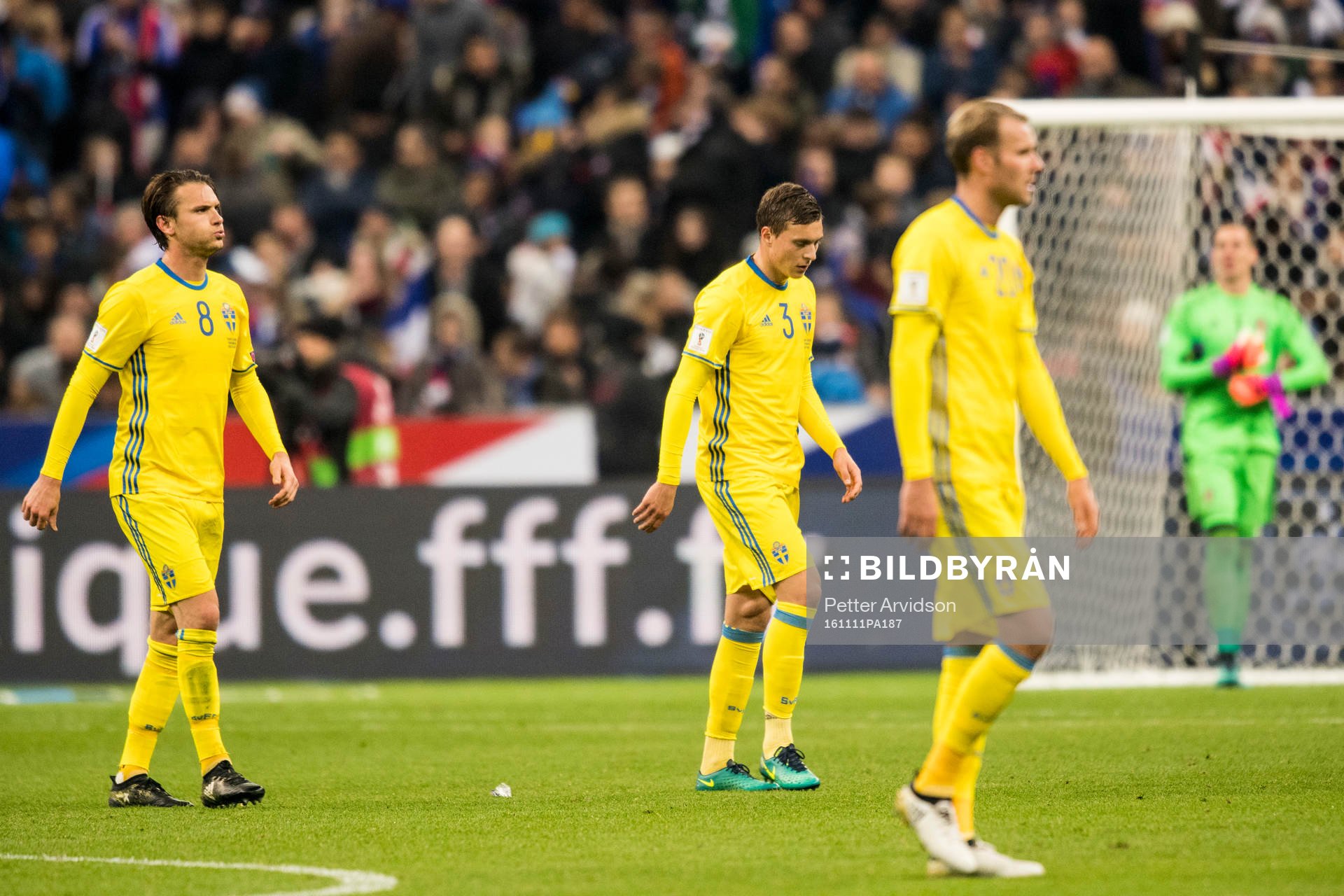 Sveriges Albin Ekdal, Victor Nilsson Lindelöf och Ola