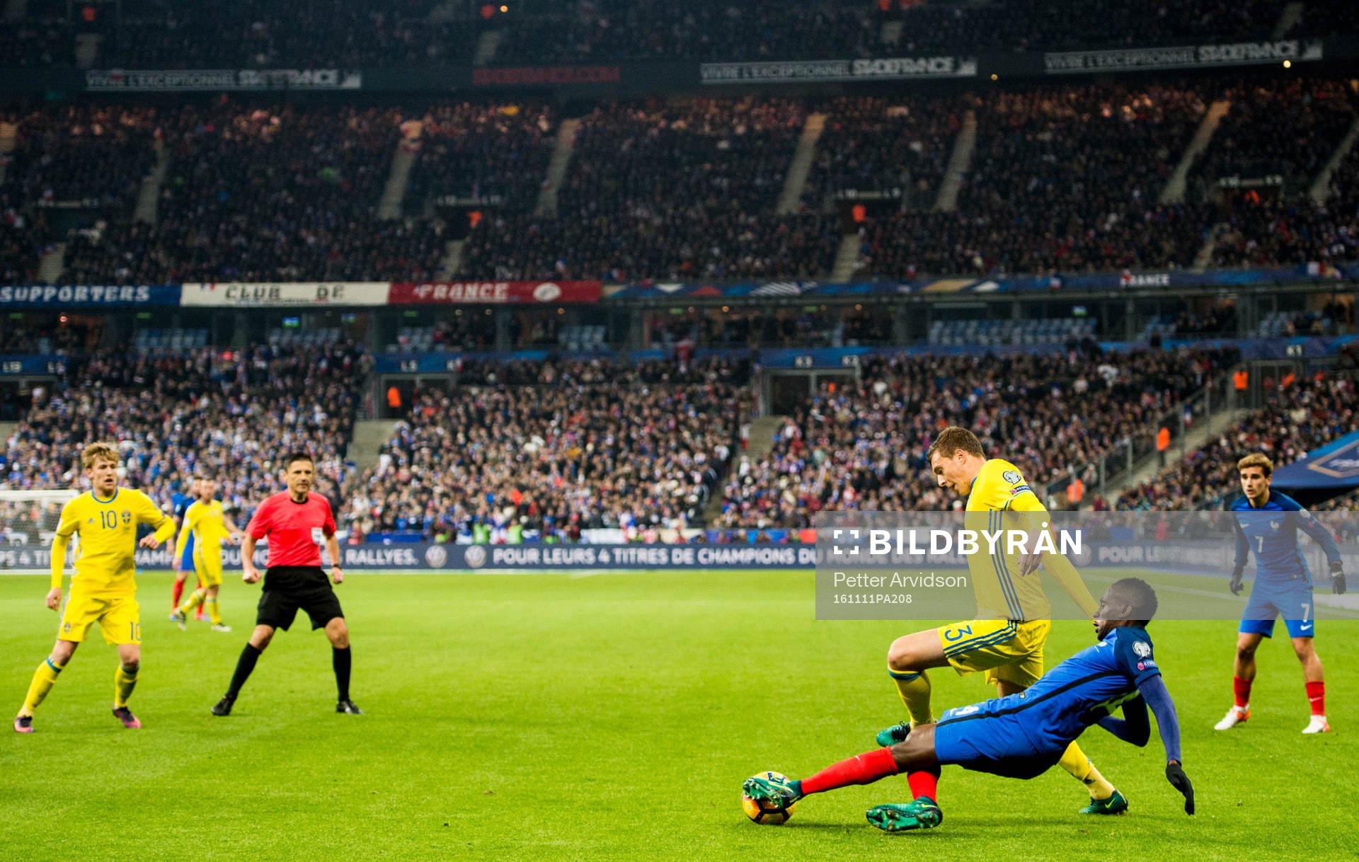 Sveriges Victor Nilsson Lindelöf och Frankrikes Blaise