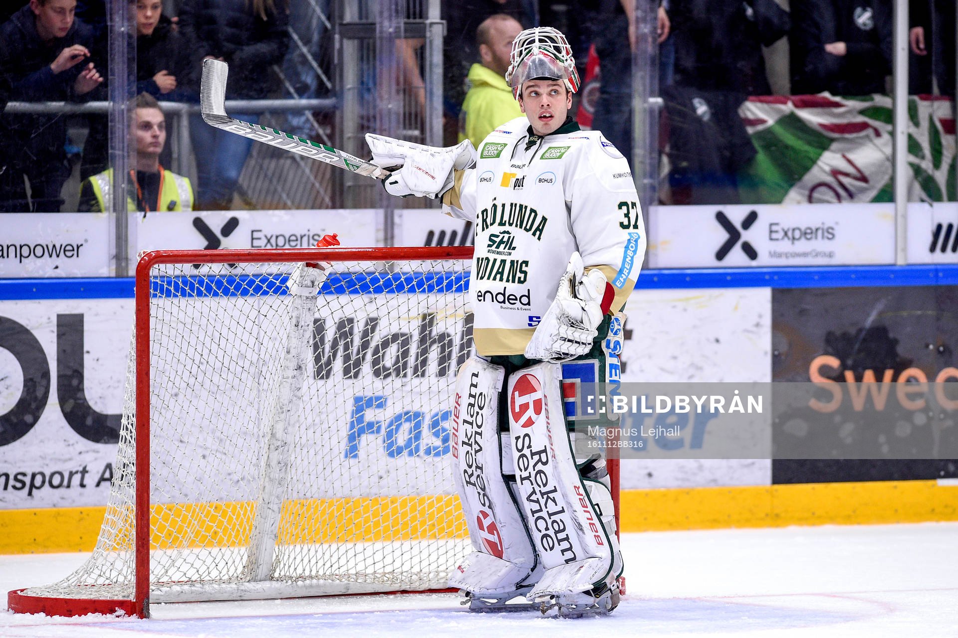 Frölundas målvakt Johan Gustafsson