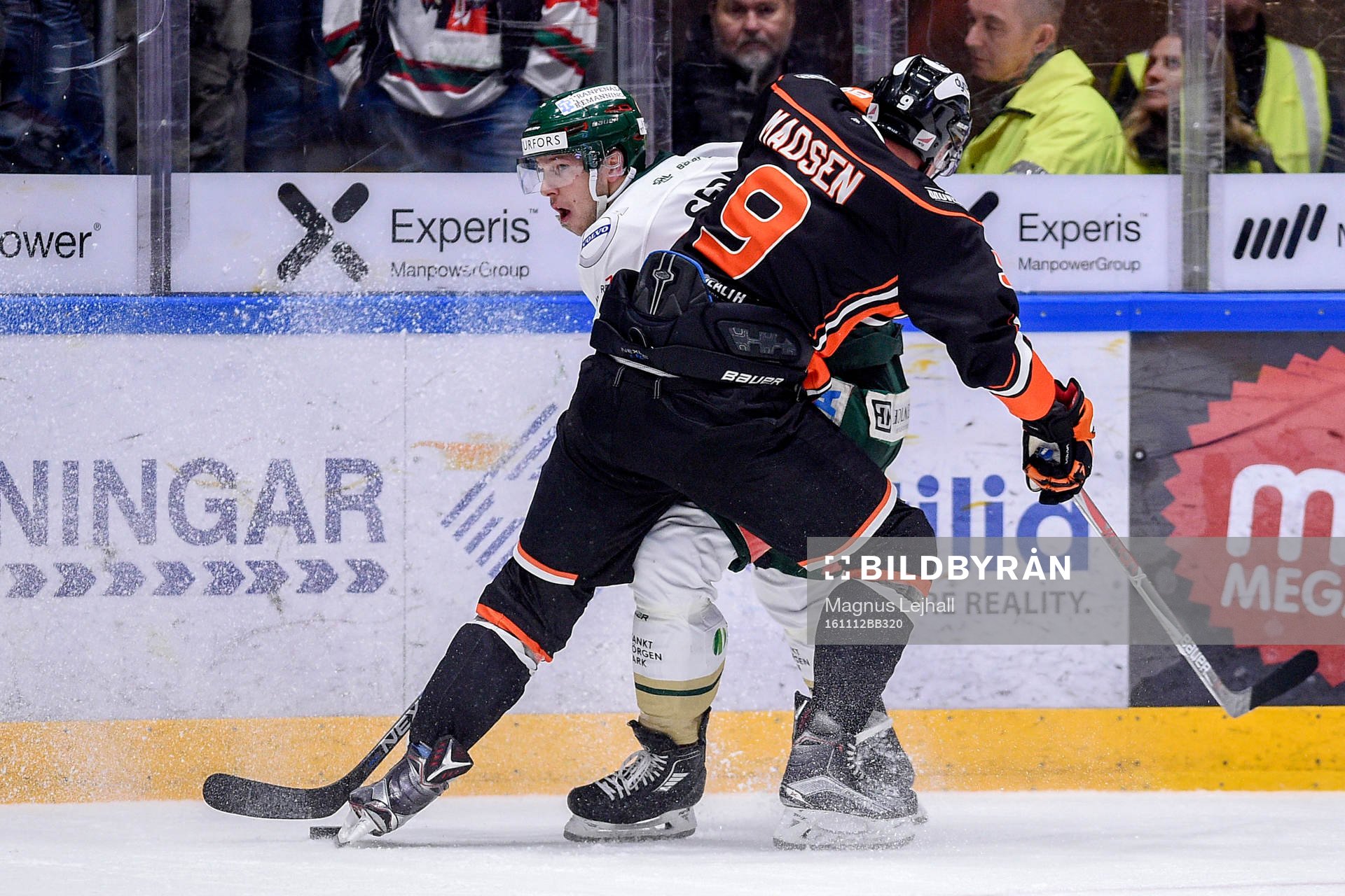 Karlskronas Morten Madsen och Frölundas Matt Donovan