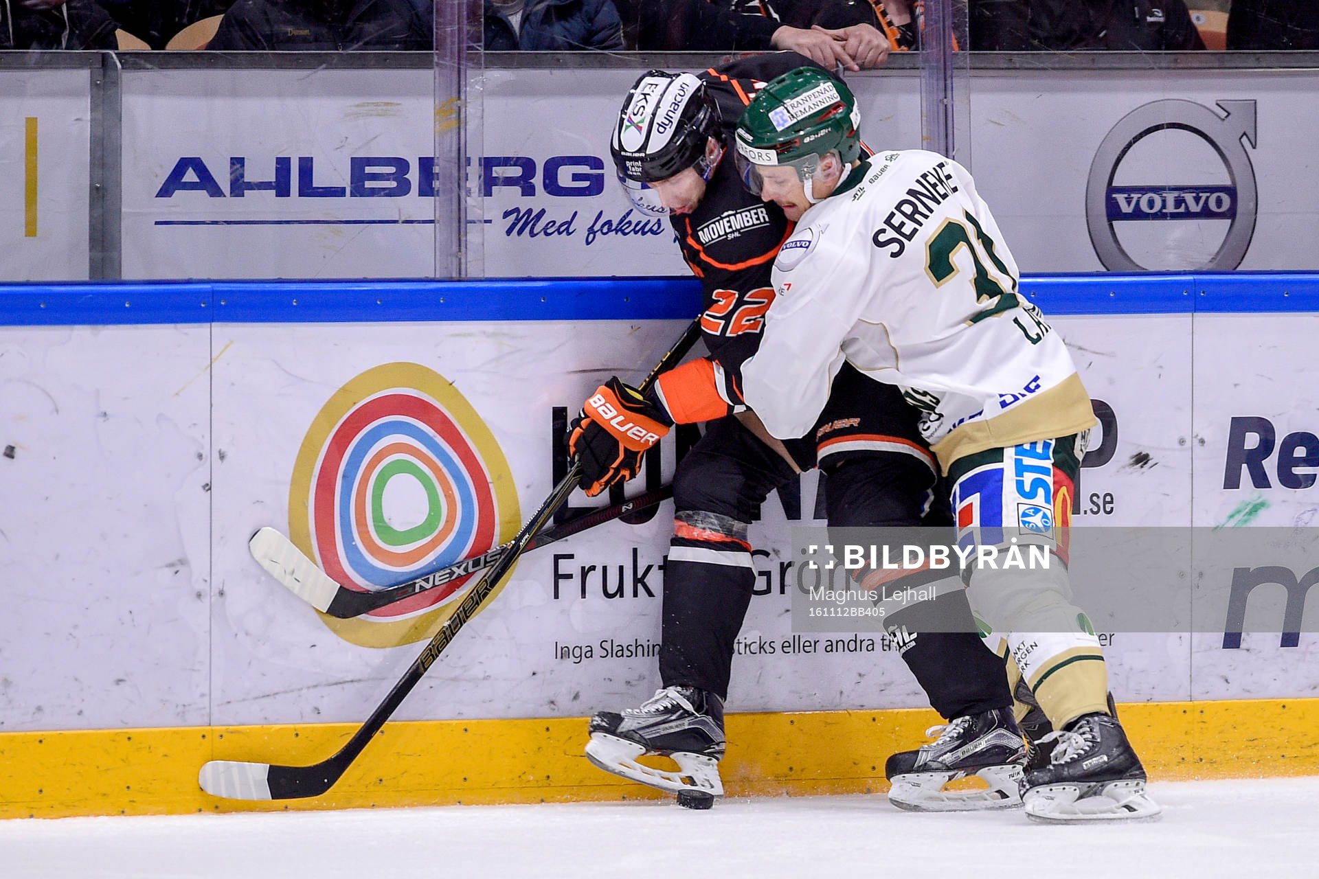 Karlskronas Alexander Bergström och Frölundas Christoffer