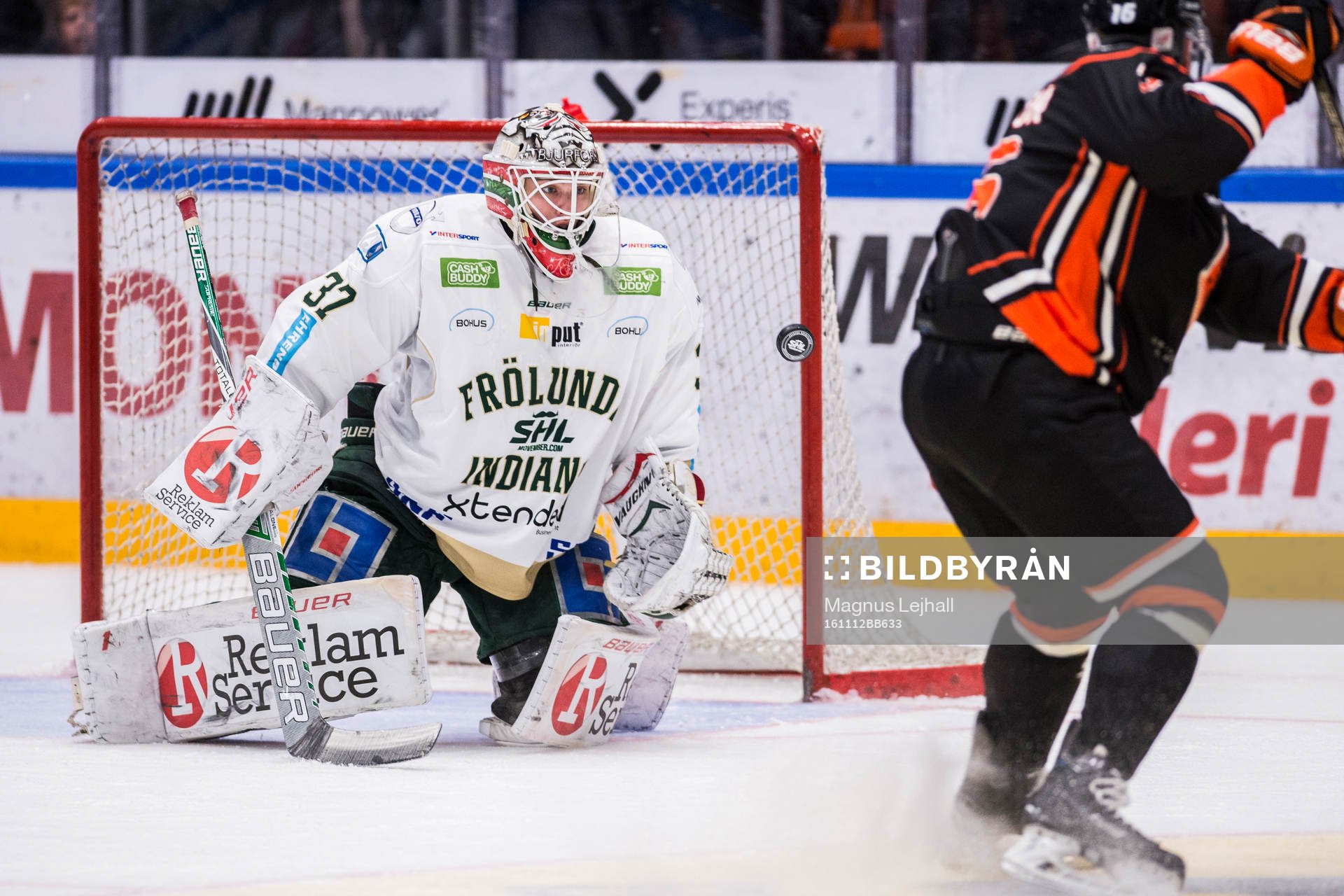 Frölundas målvakt Johan Gustafsson