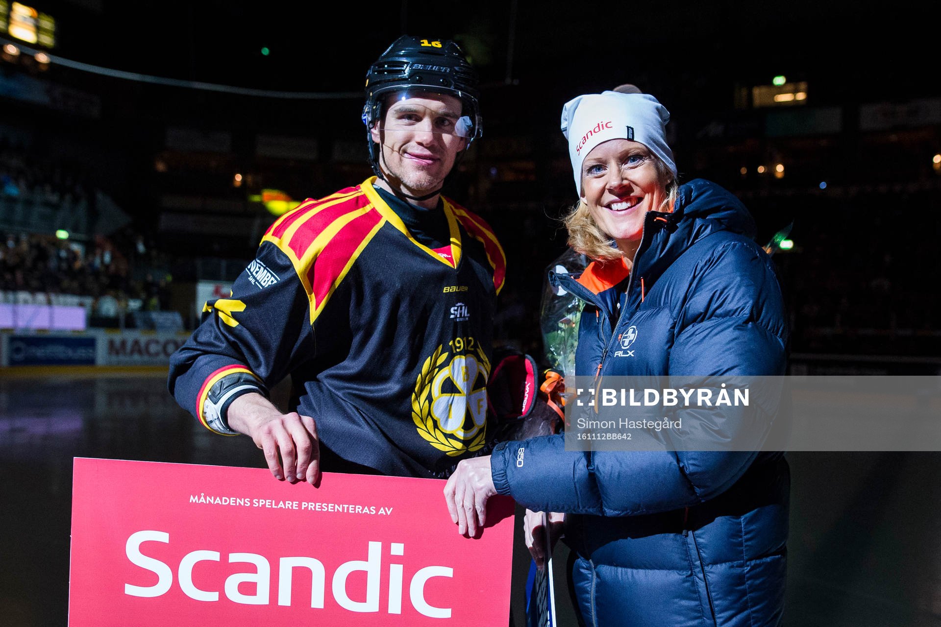 Brynäs Daniel Paille prisas för månadens spelare före