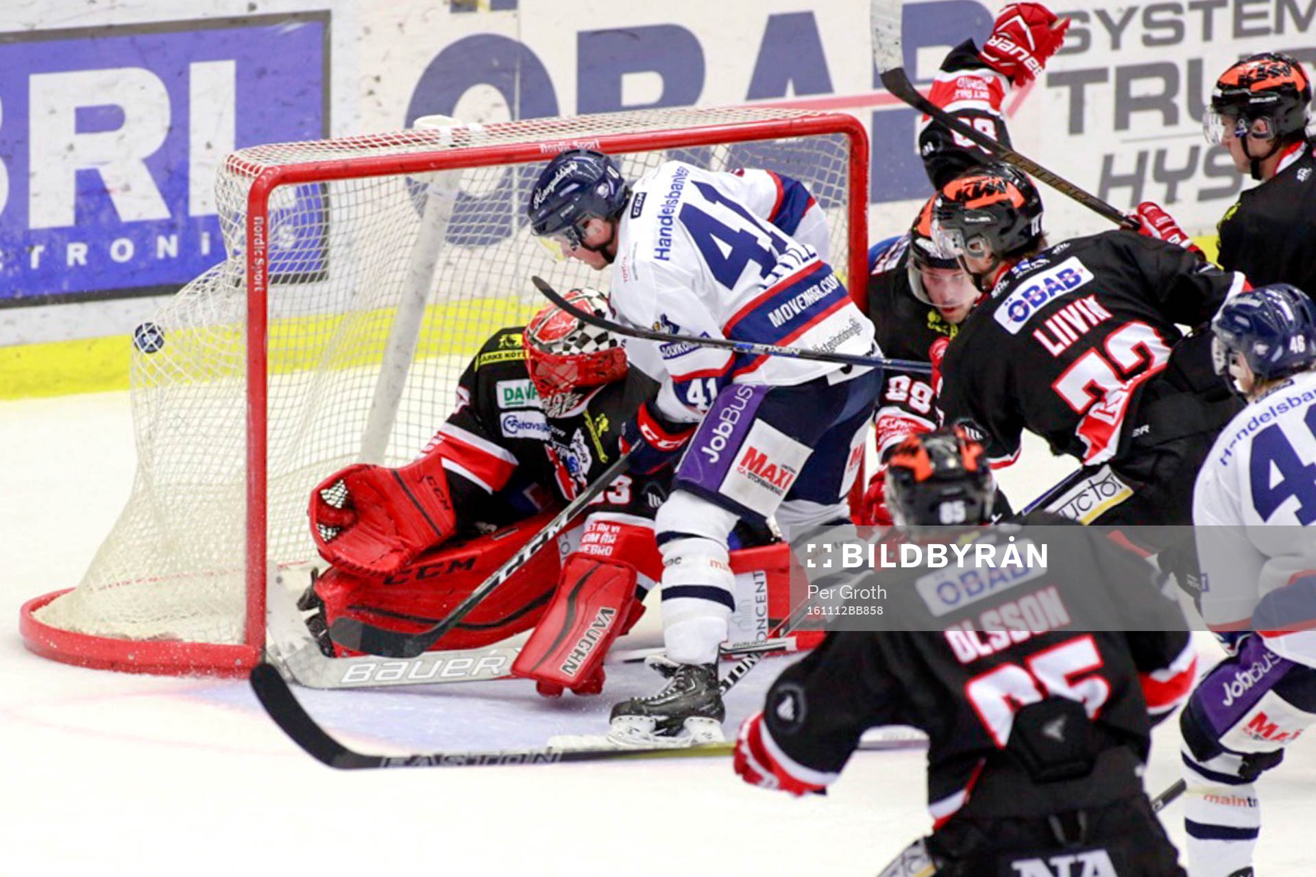 Linköpings Broc Little gör 3-3 bakom Örebros målvakt