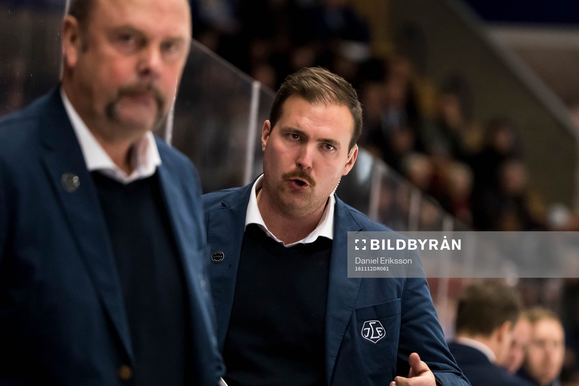 Leksands assisterande tränare Gereon Dahlgren  i