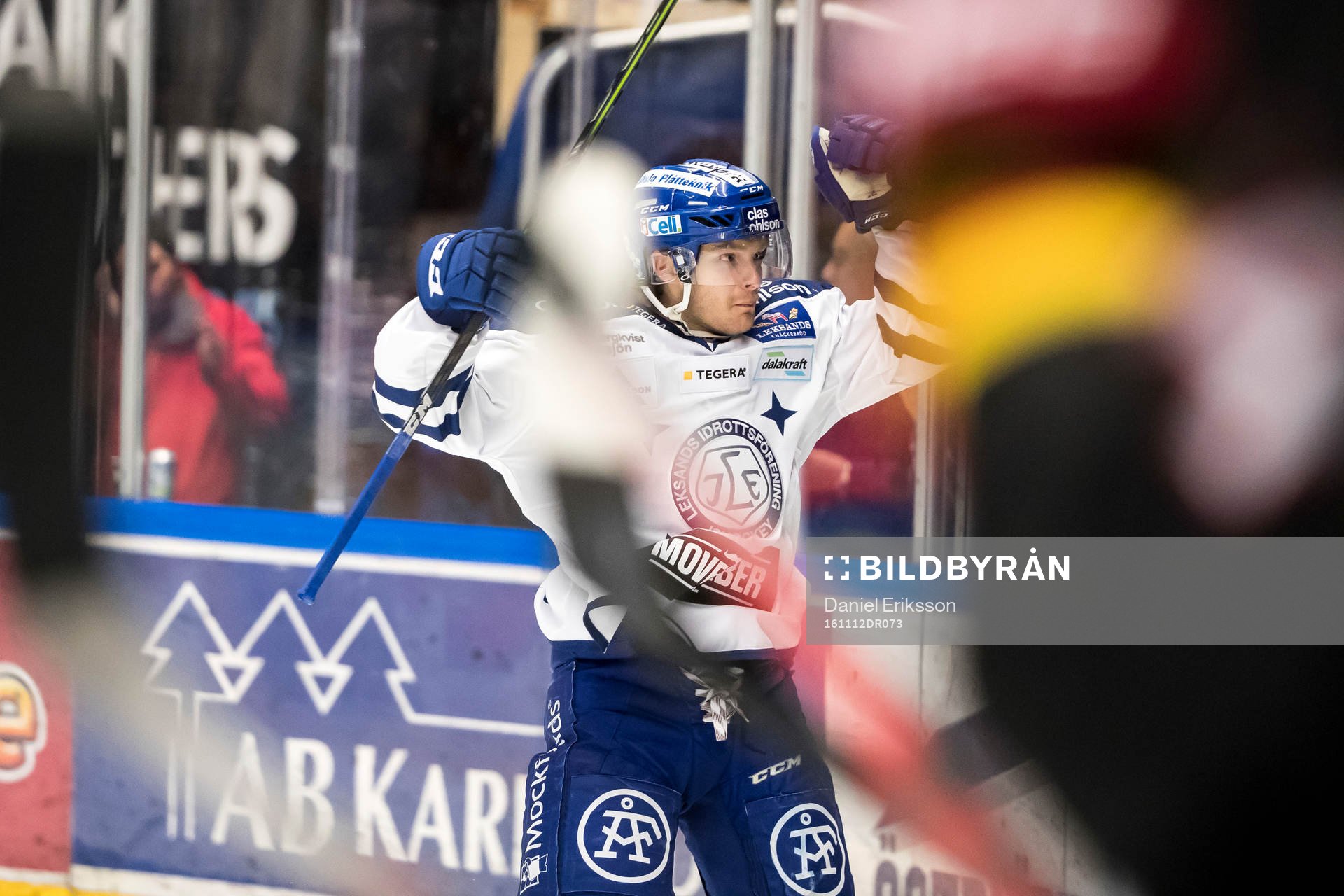 Leksands Johan Olofsson jublar