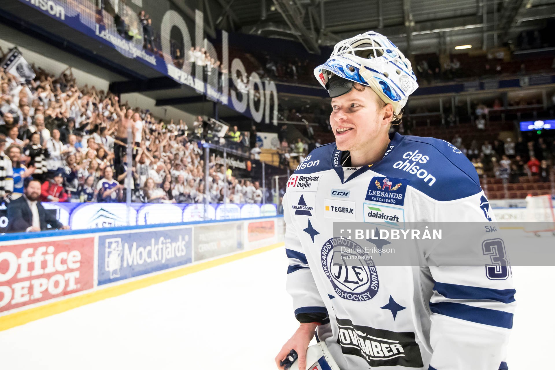 Leksands målvakt Atte Engren utsedd till matchens krigare