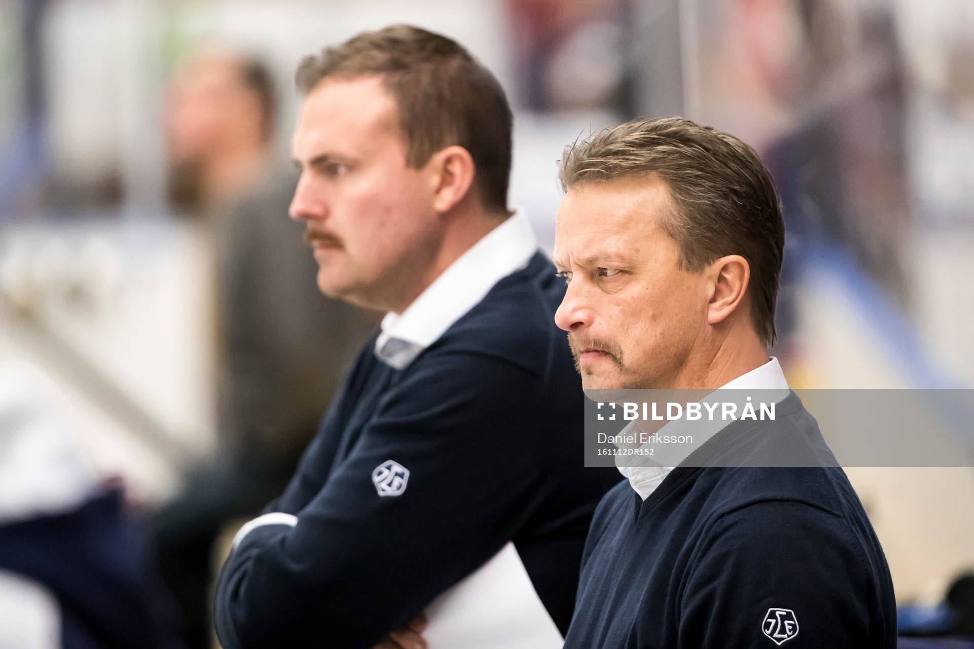 Leksands assisterande tränare Örjan Lindmark  i