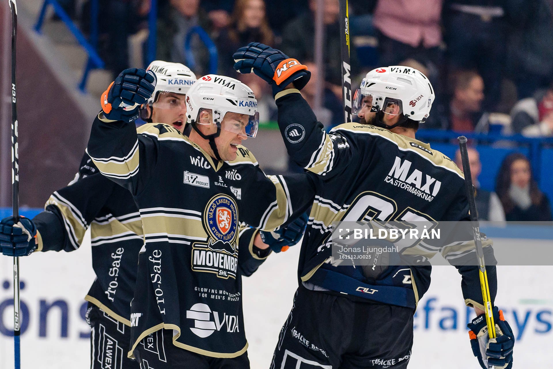 Växjös Geoff Platt jublar