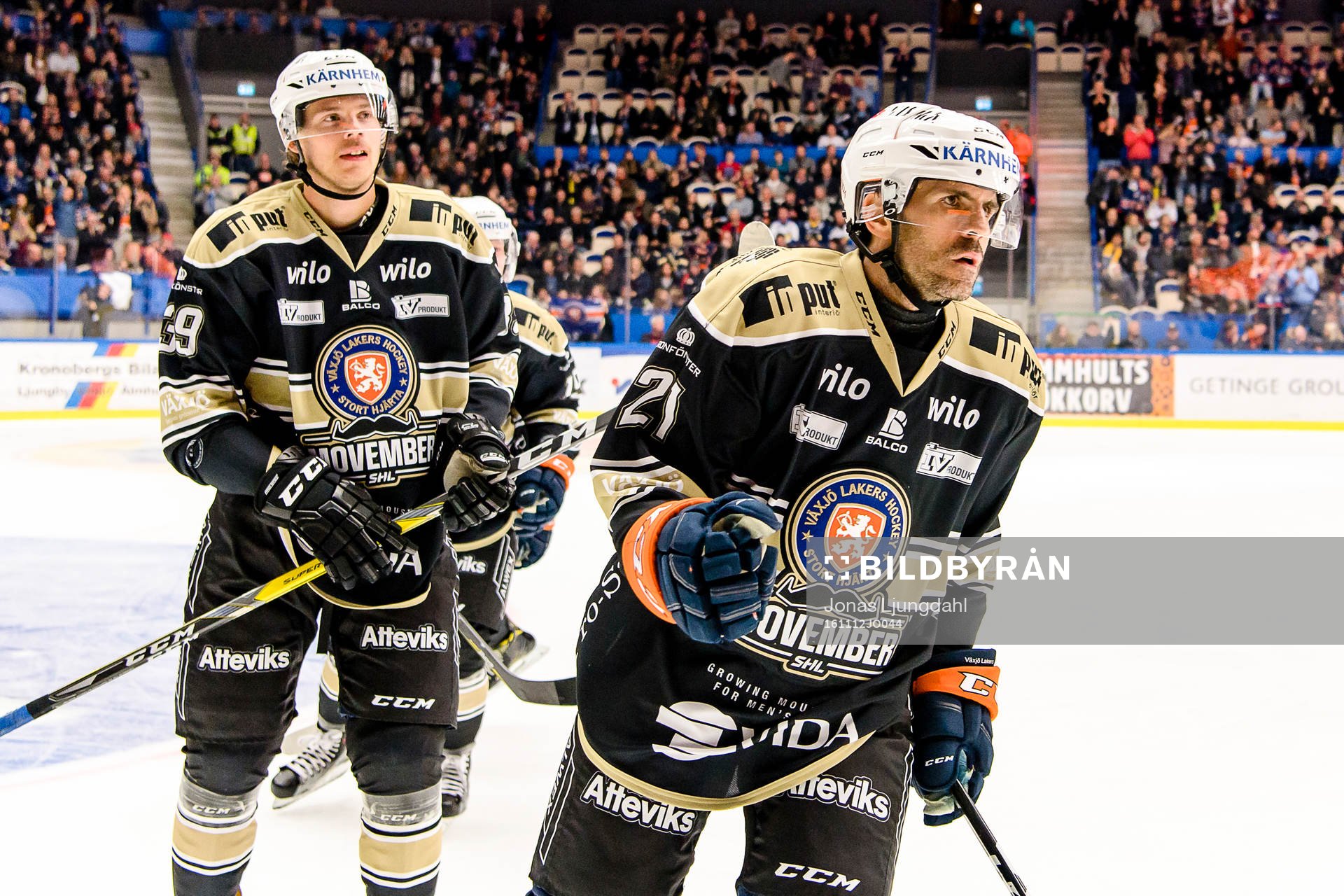 Växjös Cory Murphy jublar