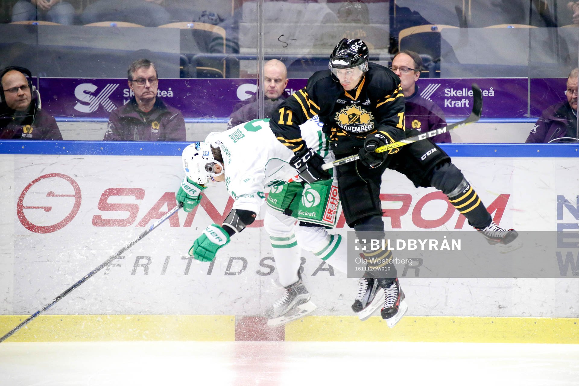 Rögles Almen Bibic och Skellefteås Henrik Hetta