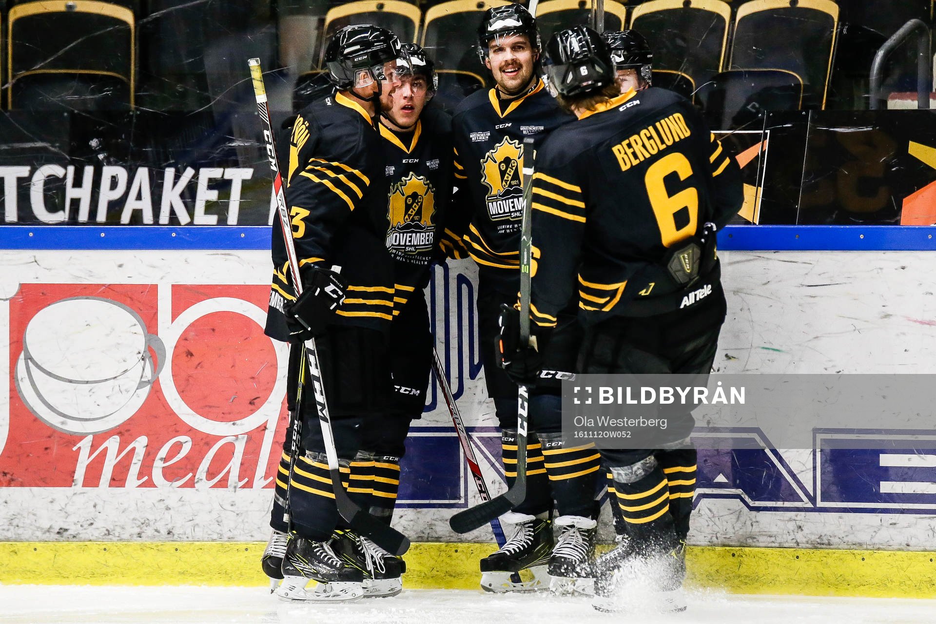 Skellefteås Axel Holmström jublar