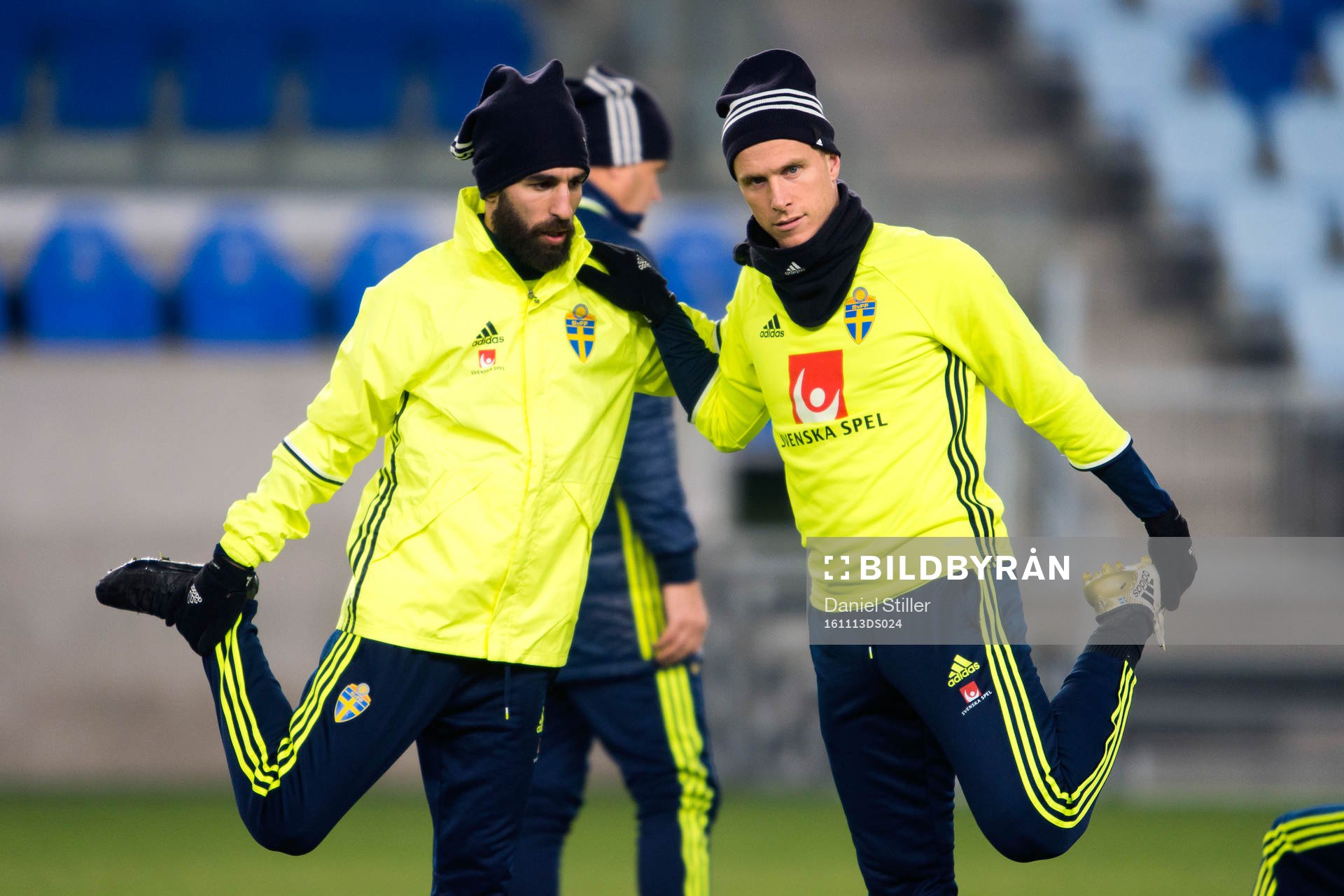 Jimmy Durmaz och Oscar Wendt