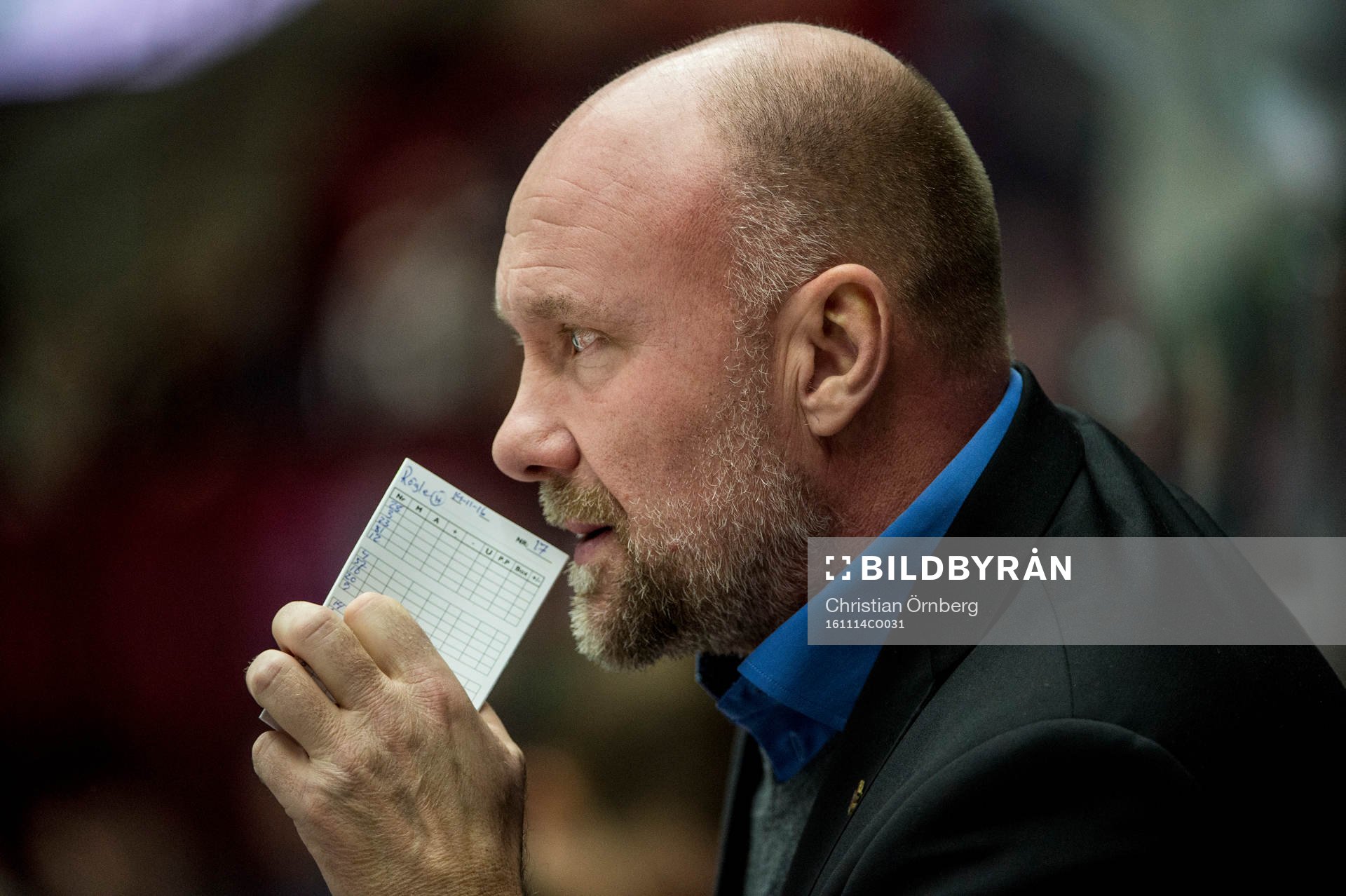 Malmö Redhawks tränare Peter Andersson