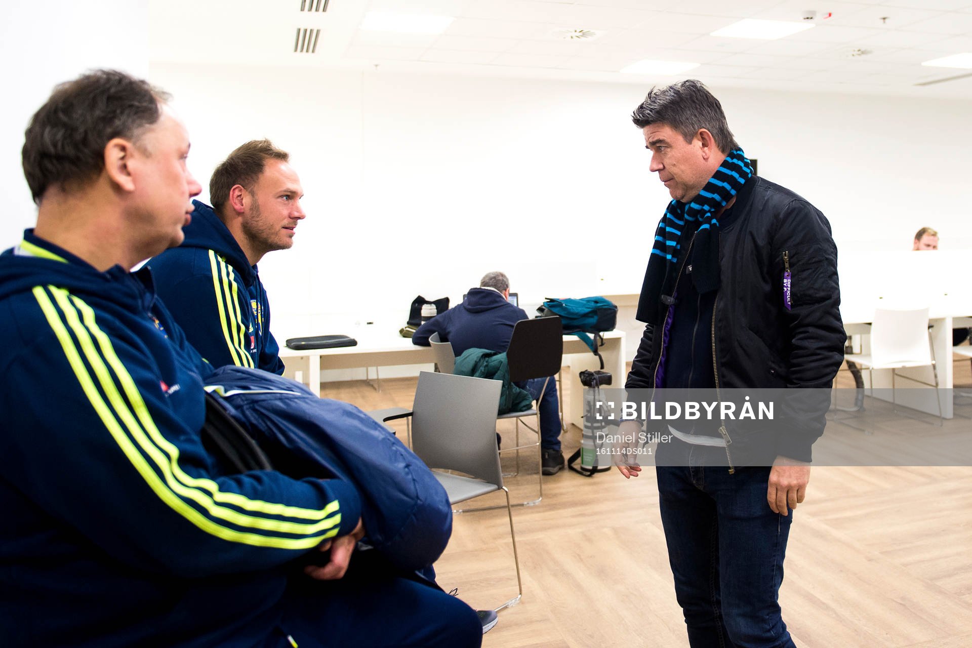Sveriges medansvariga Niklas Bodell och Andreas Granqvist