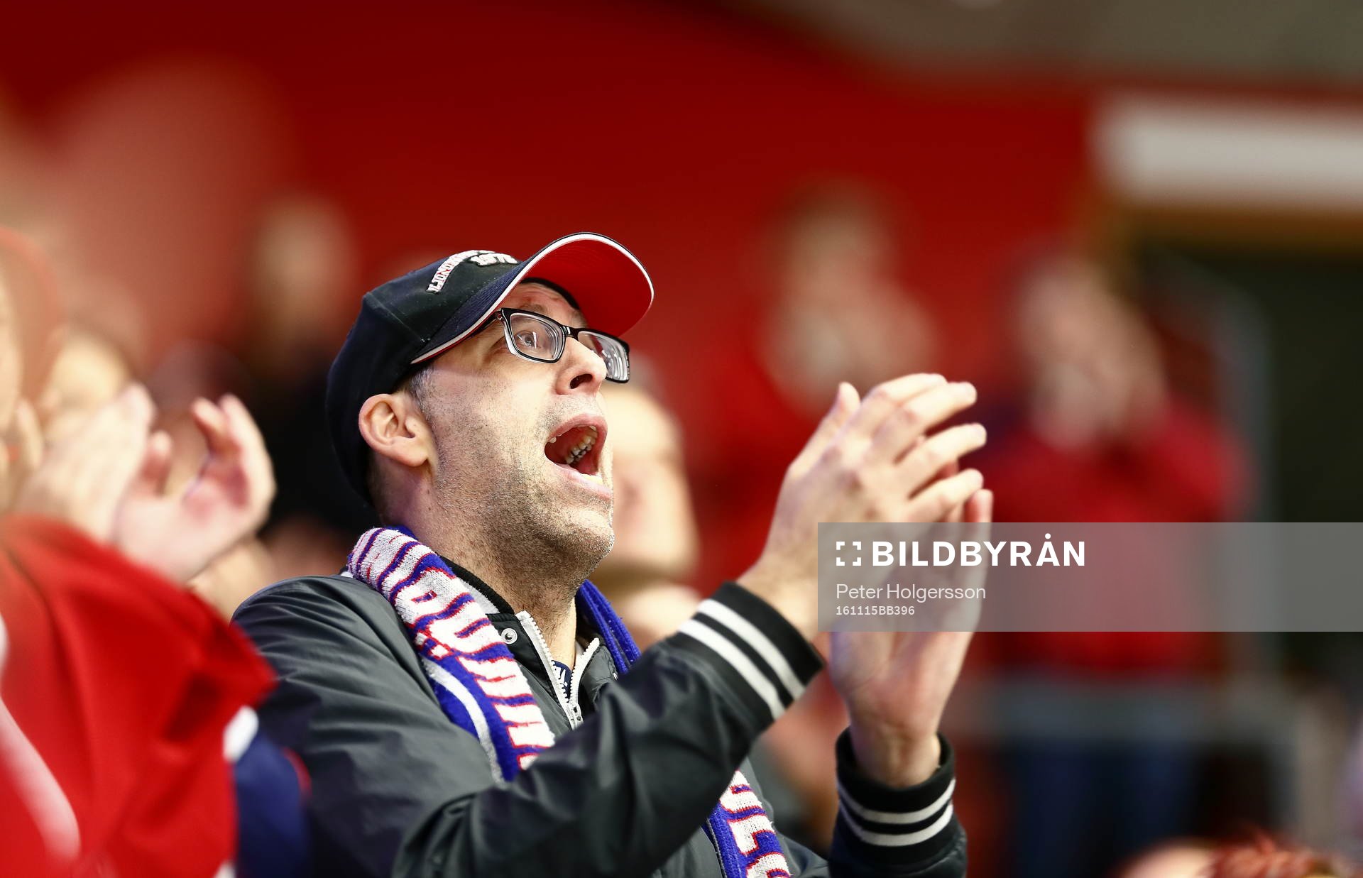 Linköpings supporters jublar