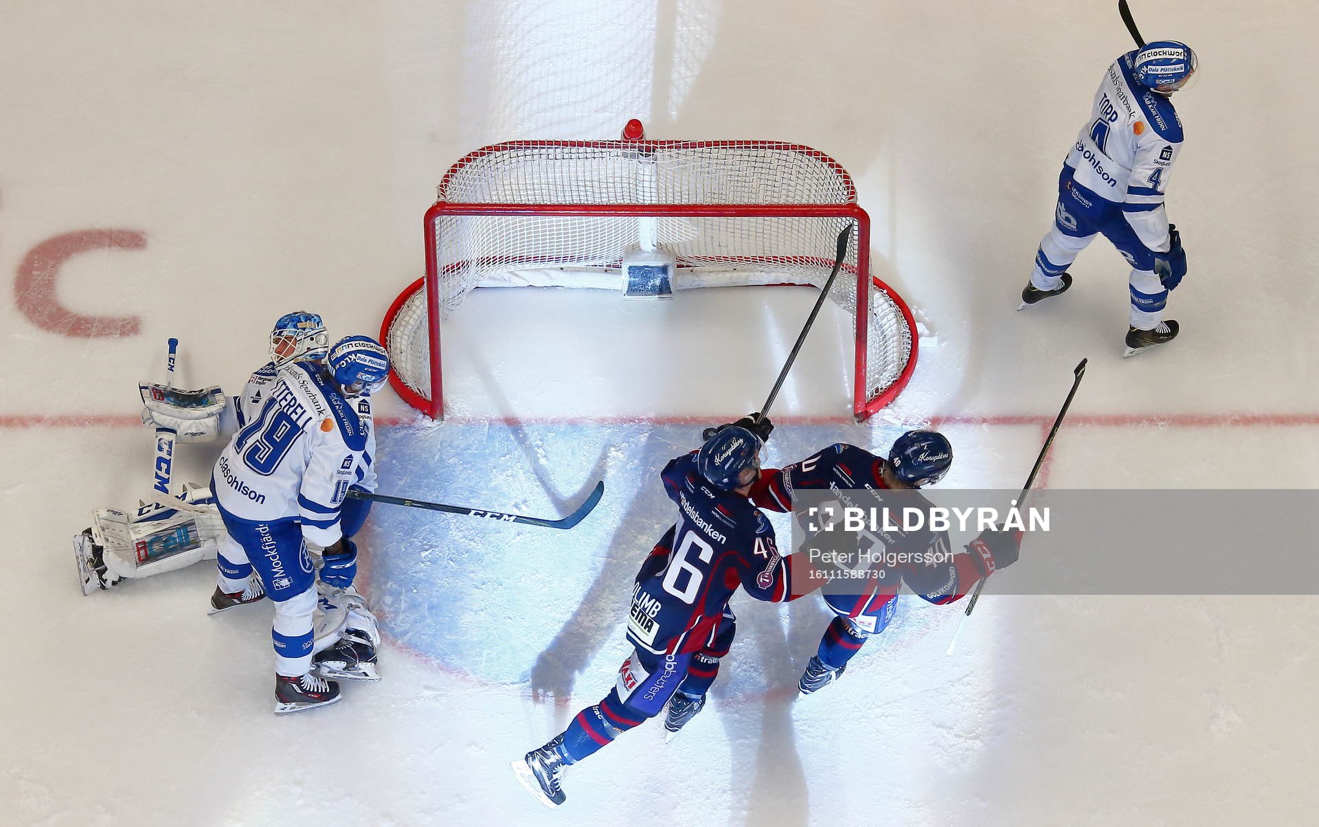 Linköpings Broc Little gör mål 6-1